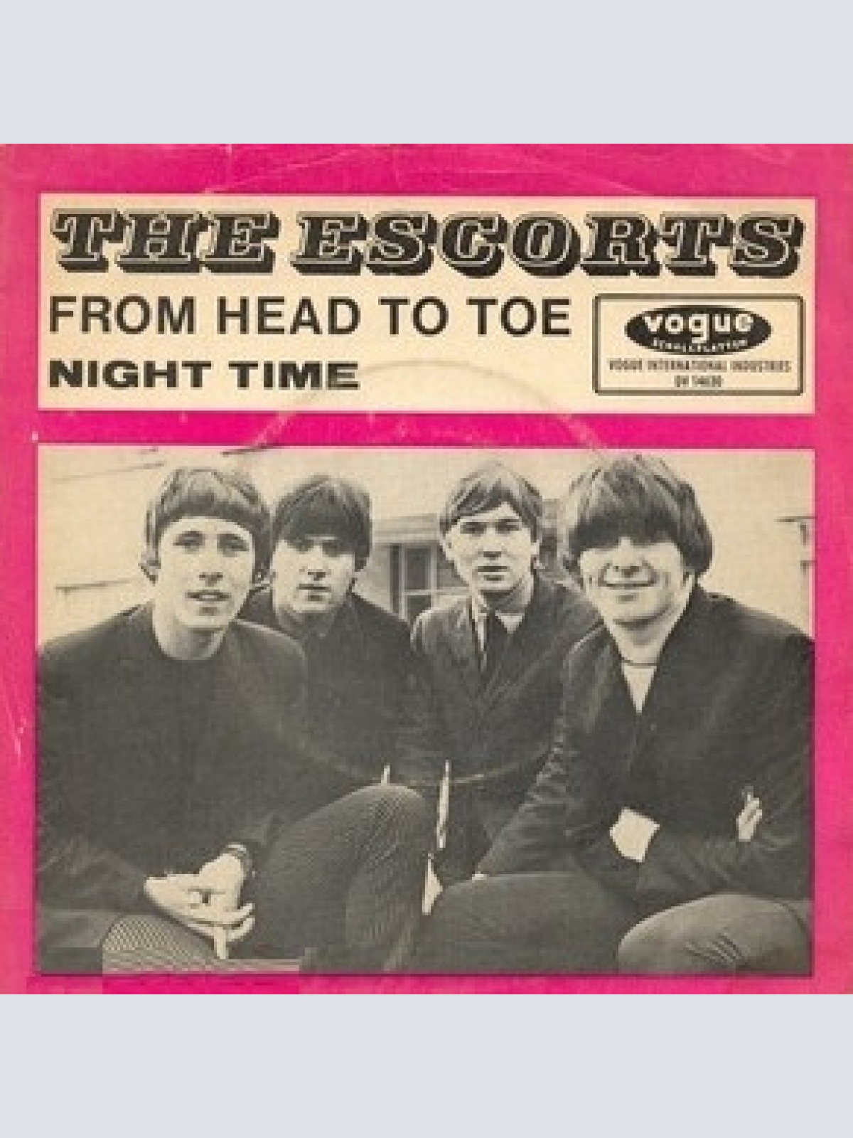 Vinyl / The Escorts (3) - From Head To Toe / Night Time