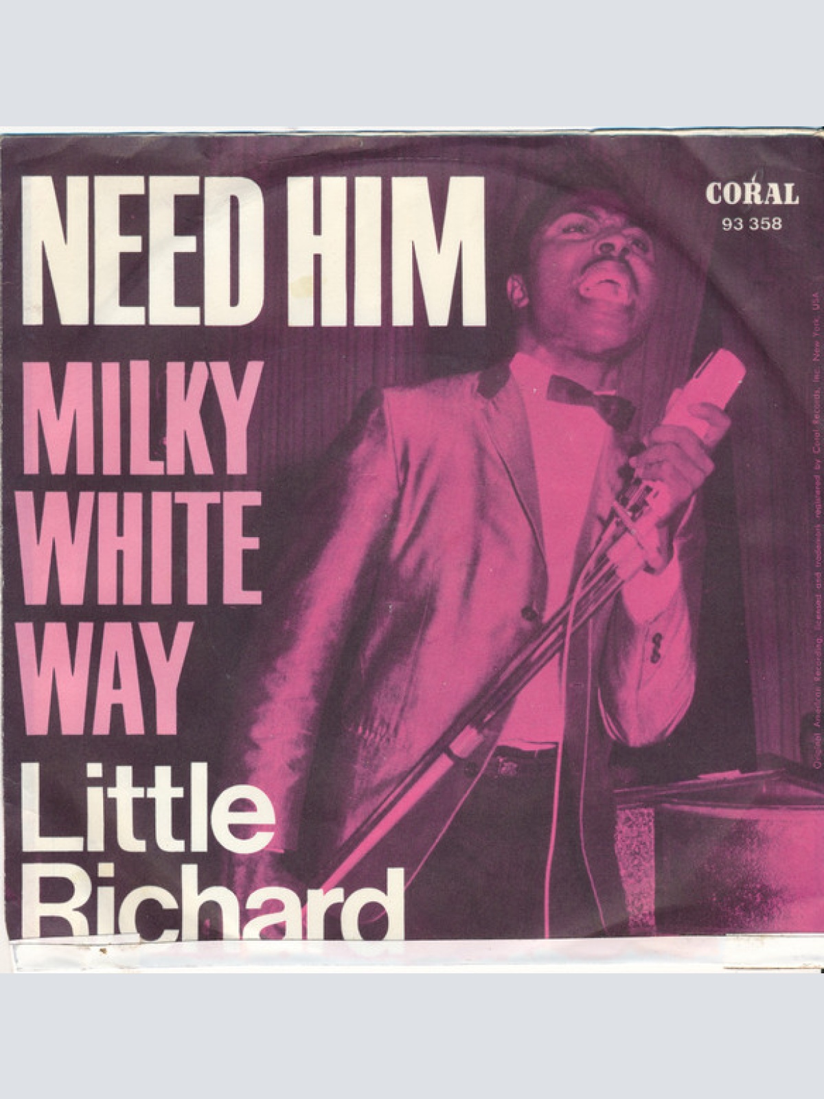 Vinyl / Little Richard - Need Him / Milky White Way