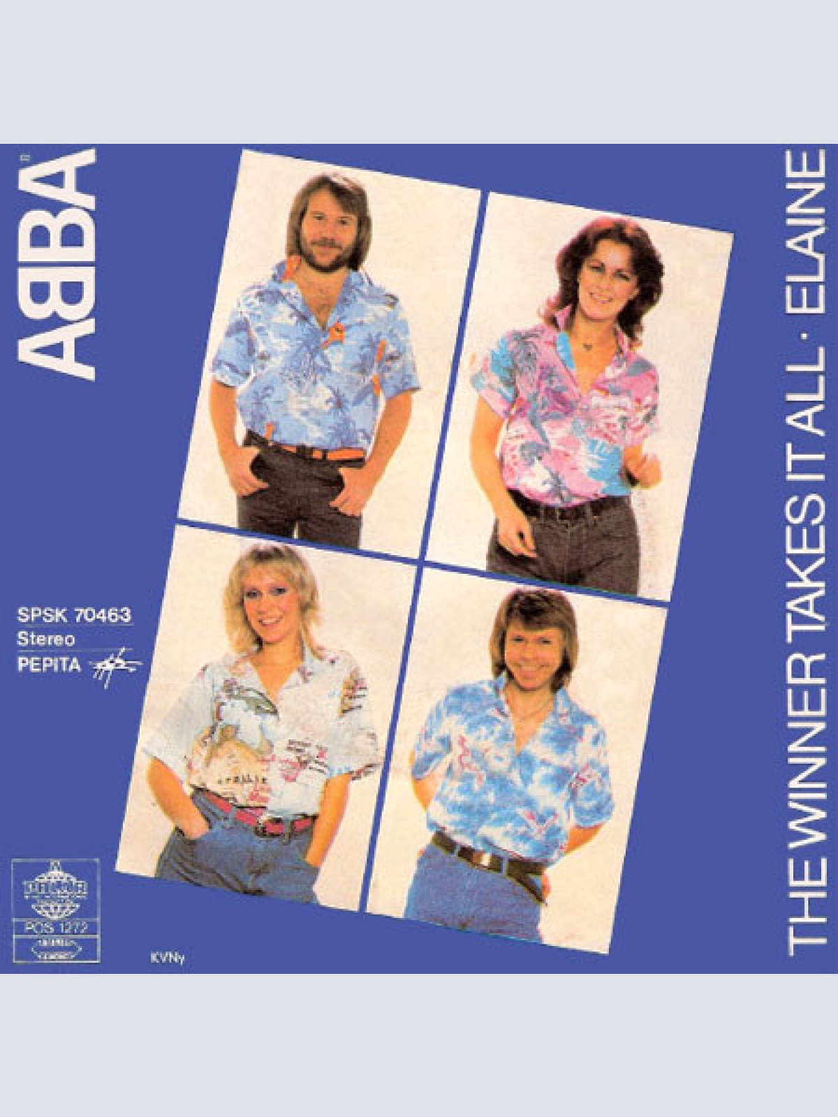 Vinyl / ABBA - The Winner Takes It All / Elaine