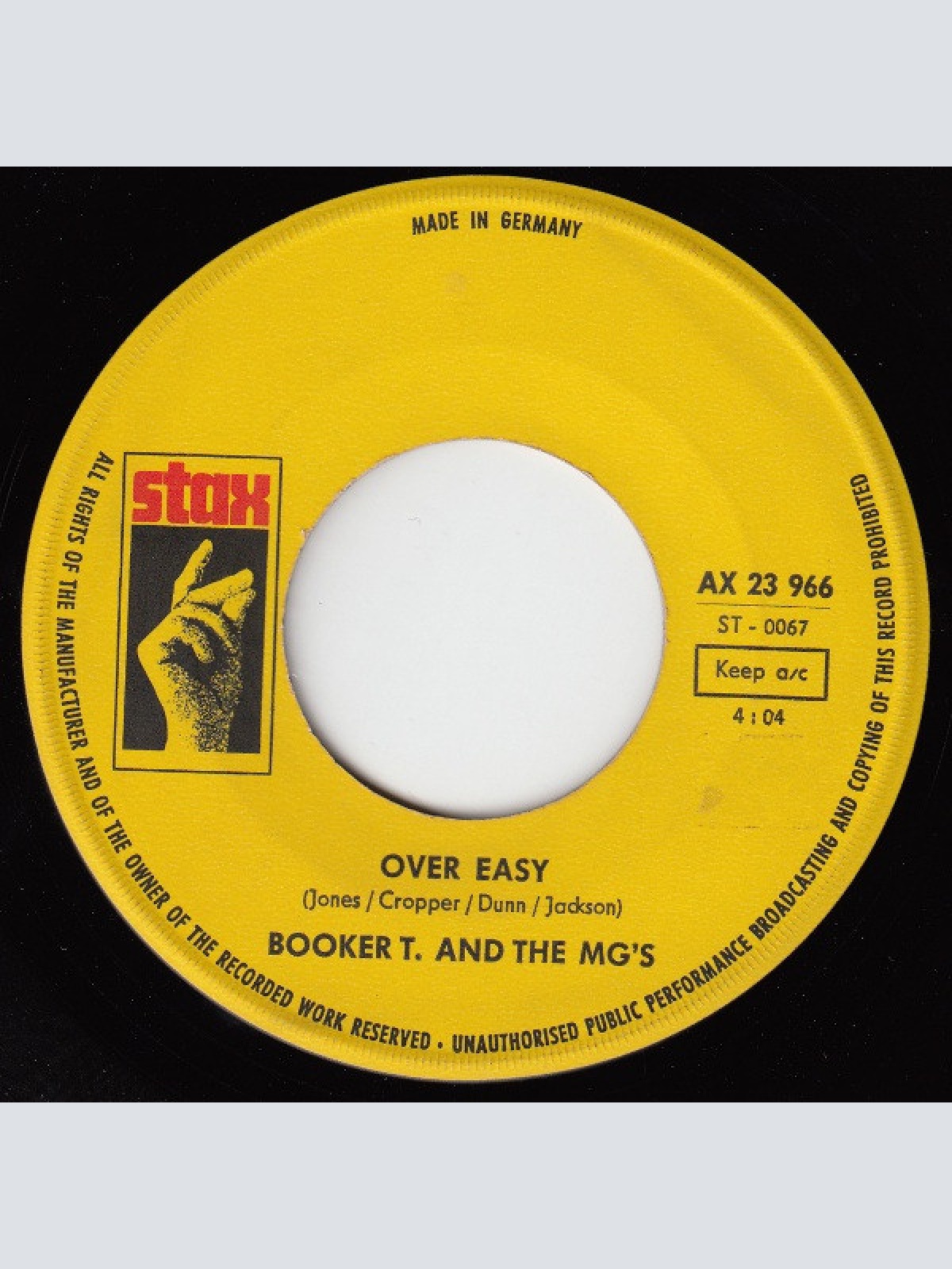 Vinyl / Booker T. & The MG's* - Hang 'Em High