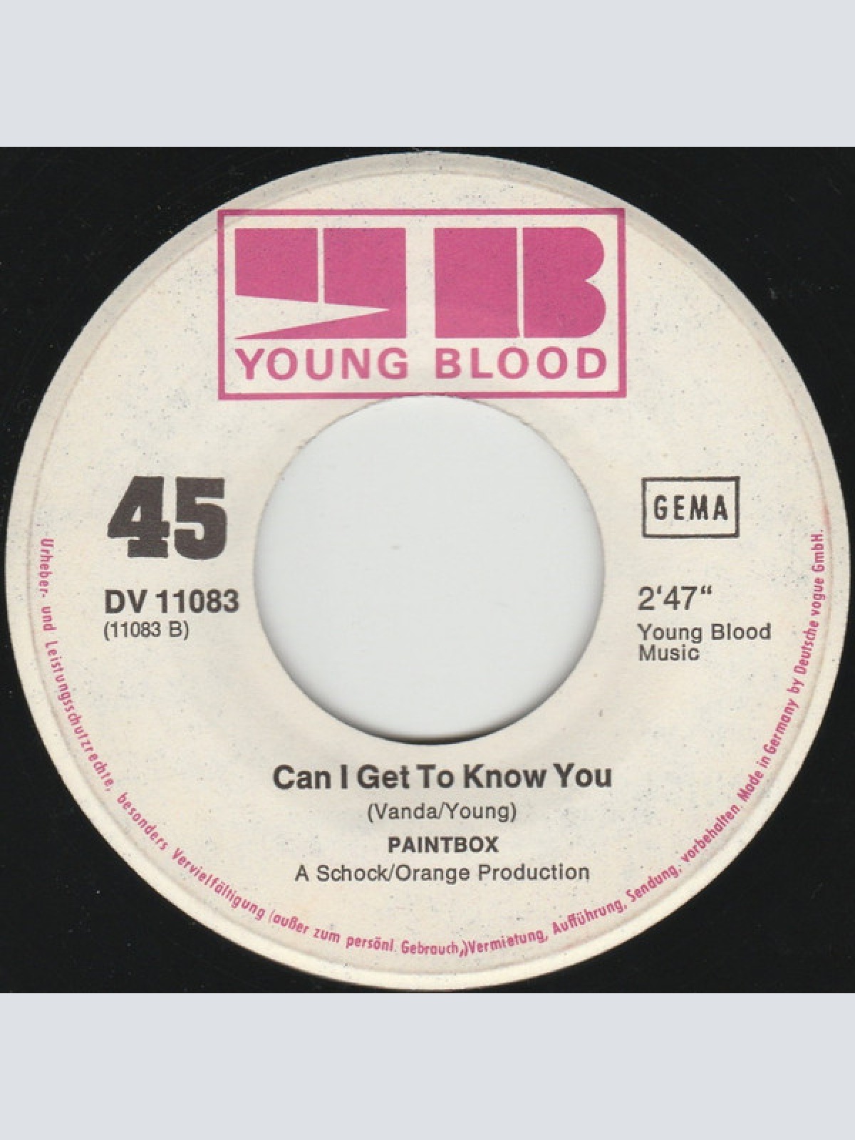 Vinyl / Paintbox (3) - Get Ready For Love