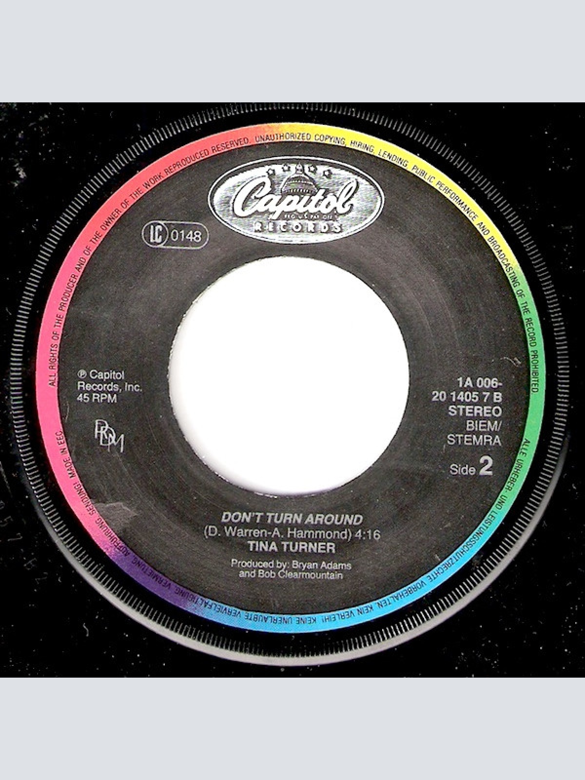 Vinyl / Tina Turner - Typical Male