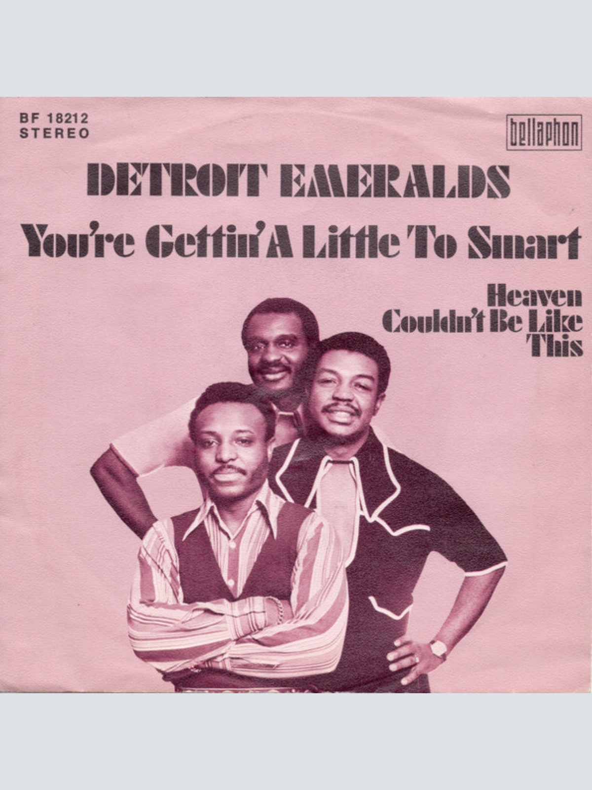 Vinyl / Detroit Emeralds - You're Gettin' A Little Too Smart