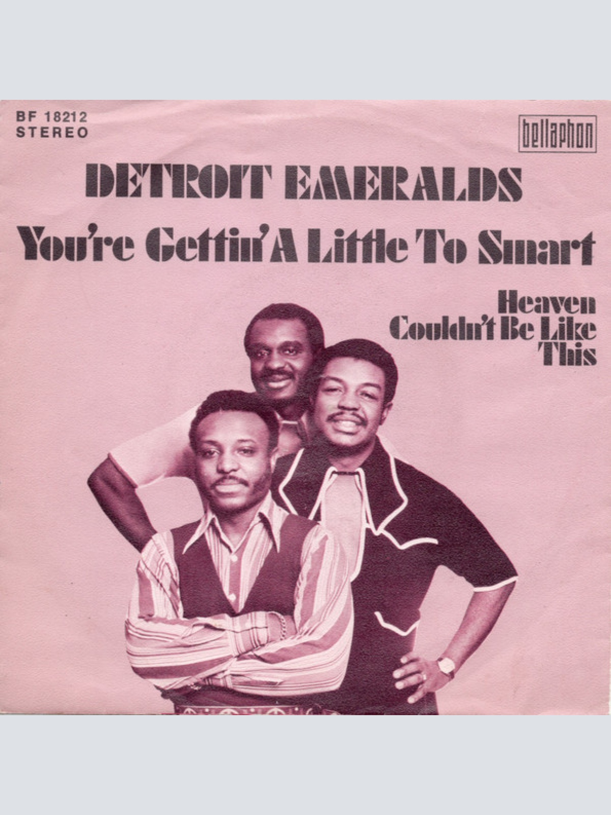 Vinyl / Detroit Emeralds - You're Gettin' A Little Too Smart