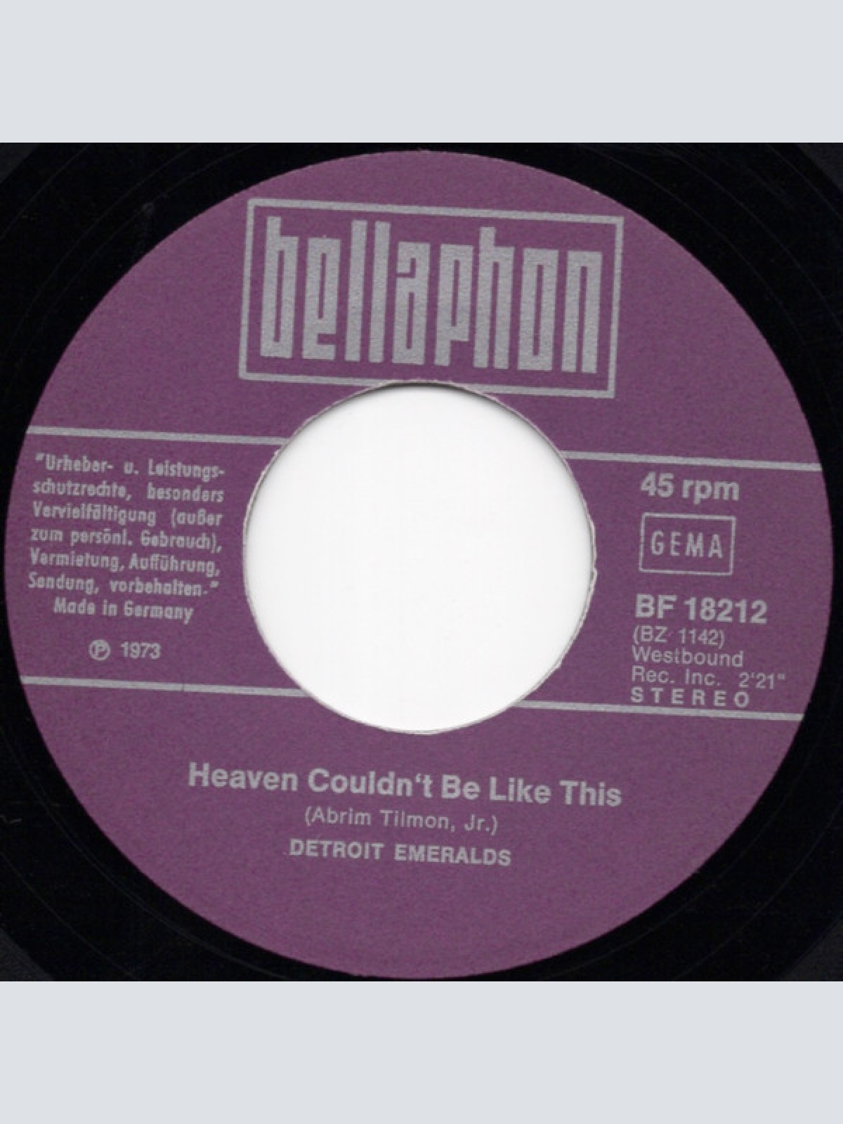 Vinyl / Detroit Emeralds - You're Gettin' A Little Too Smart