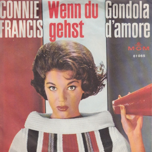 Vinyl / Connie Francis - Wenn Du Gehst / Gondola D'Amore