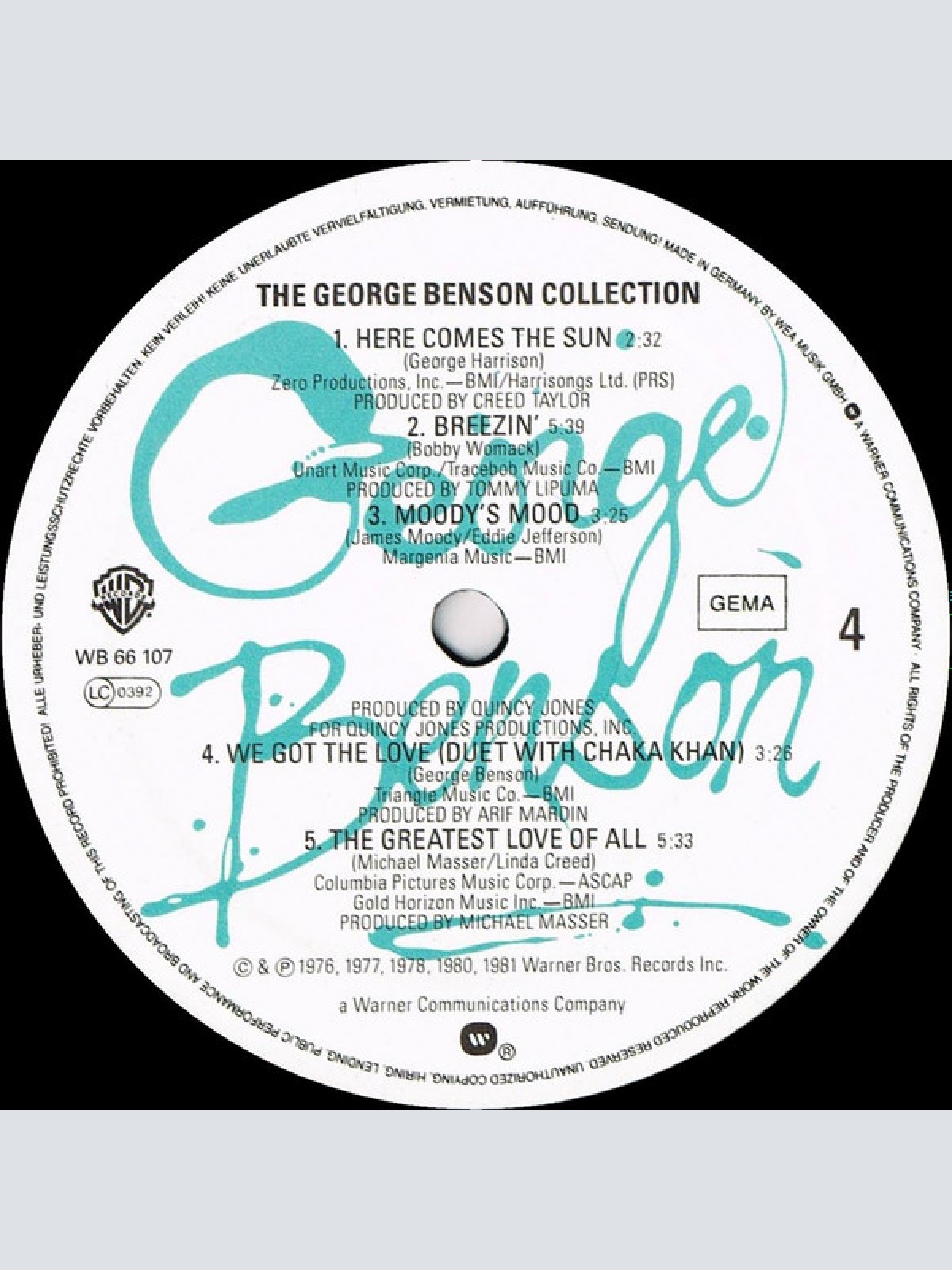 Vinyl / George Benson - The George Benson Collection