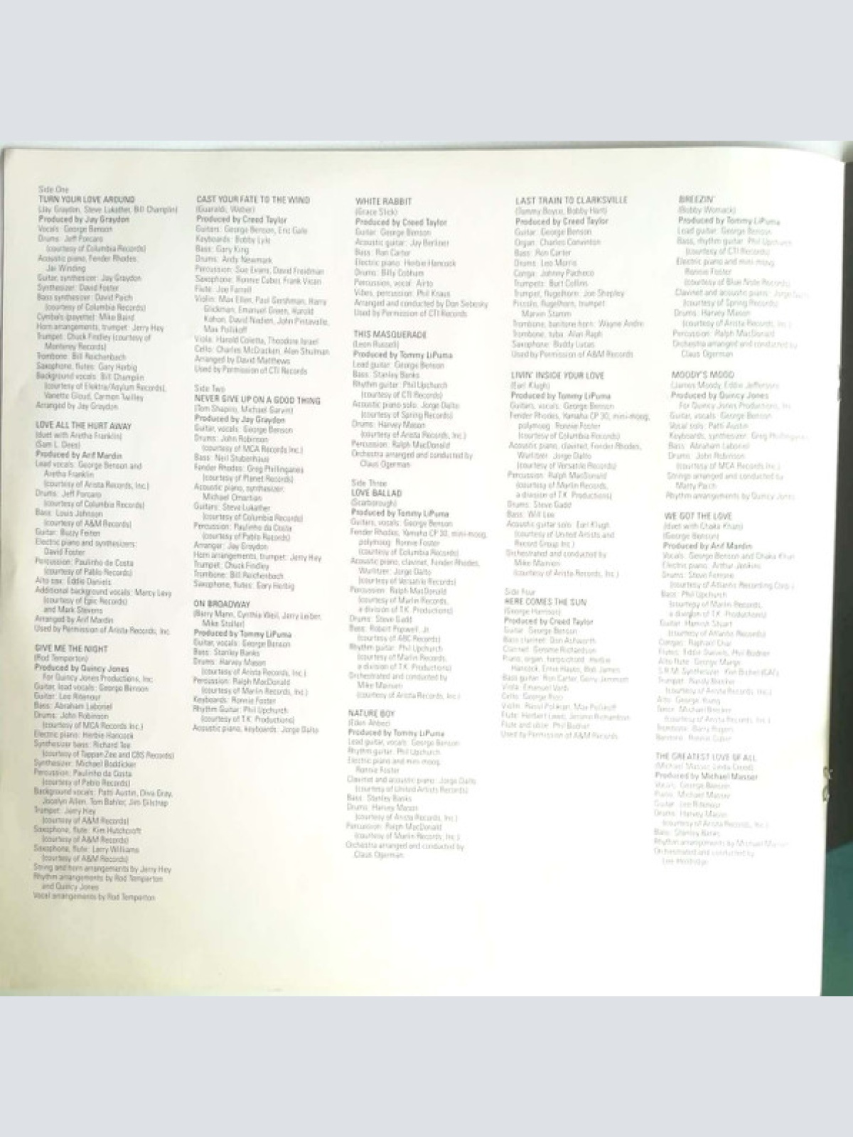 Vinyl / George Benson - The George Benson Collection