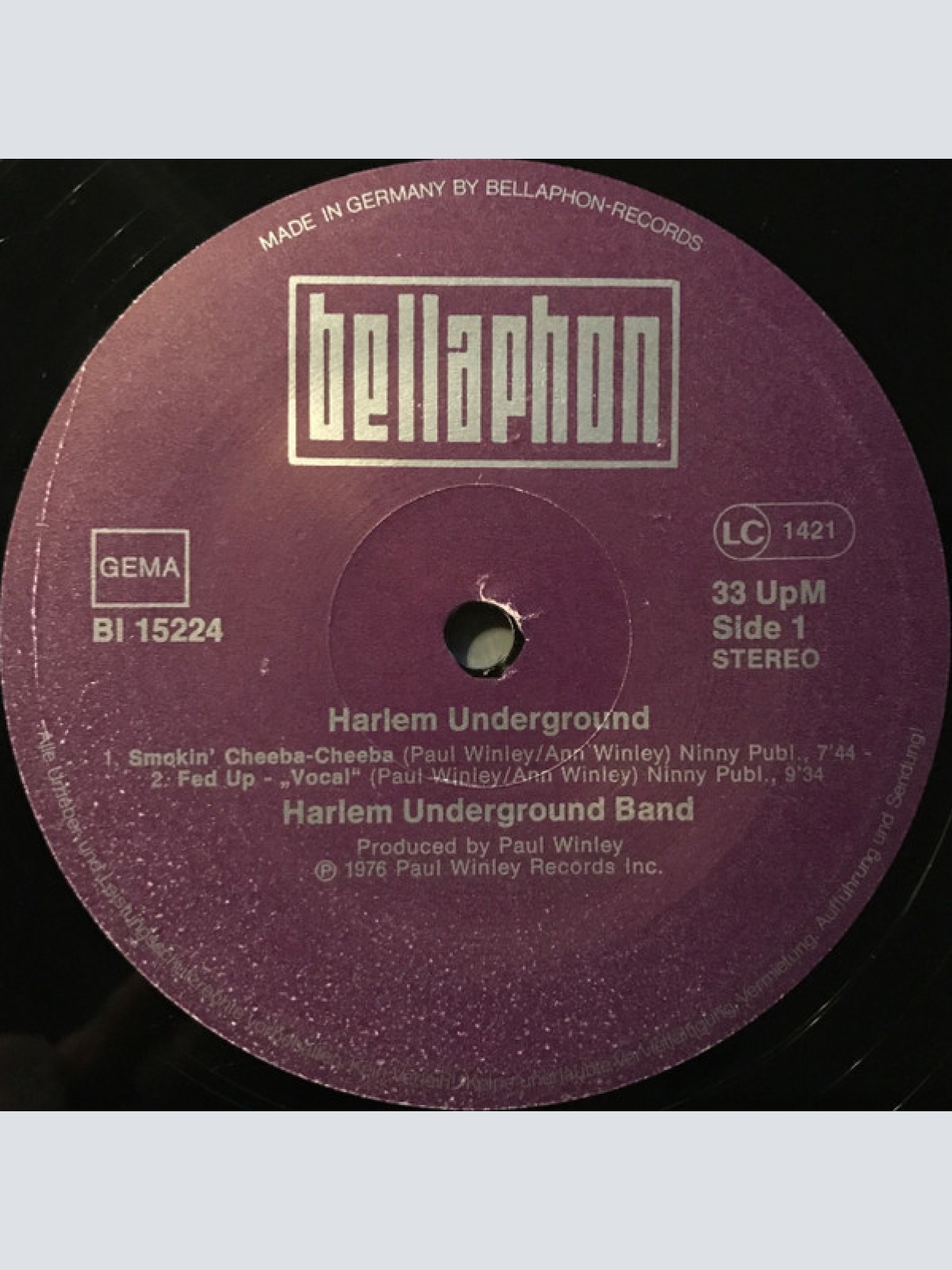 Vinyl / Harlem Underground Band Featuring George Benson - Harlem Underground