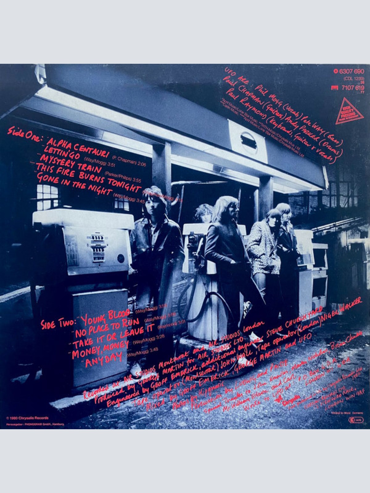 Vinyl / UFO (5) - No Place To Run