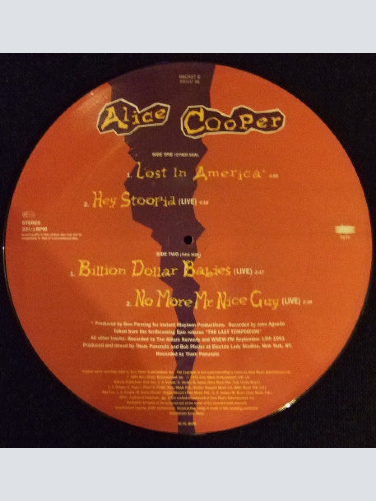 Vinyl / Alice Cooper (2) - Lost In America