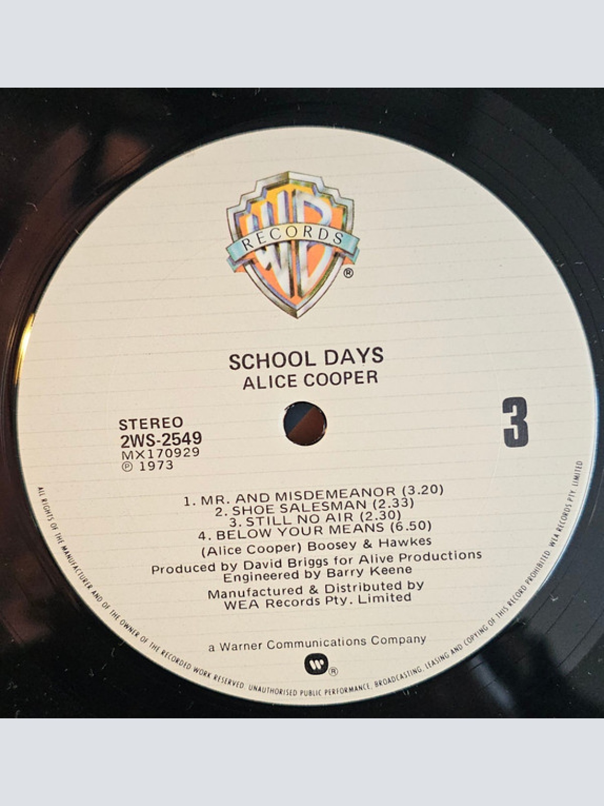 Vinyl / Alice Cooper - School Days - The Early Recordings