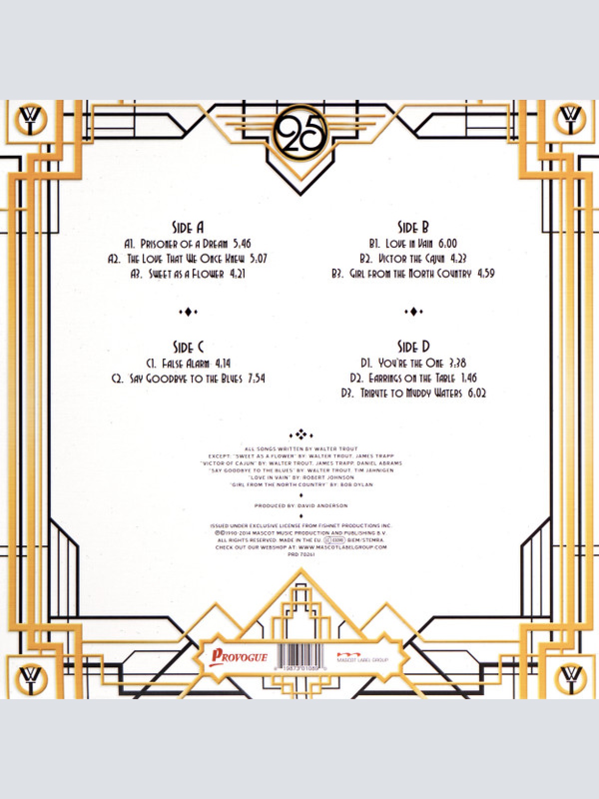 Vinyl / Walter Trout Band - Prisoner Of A Dream