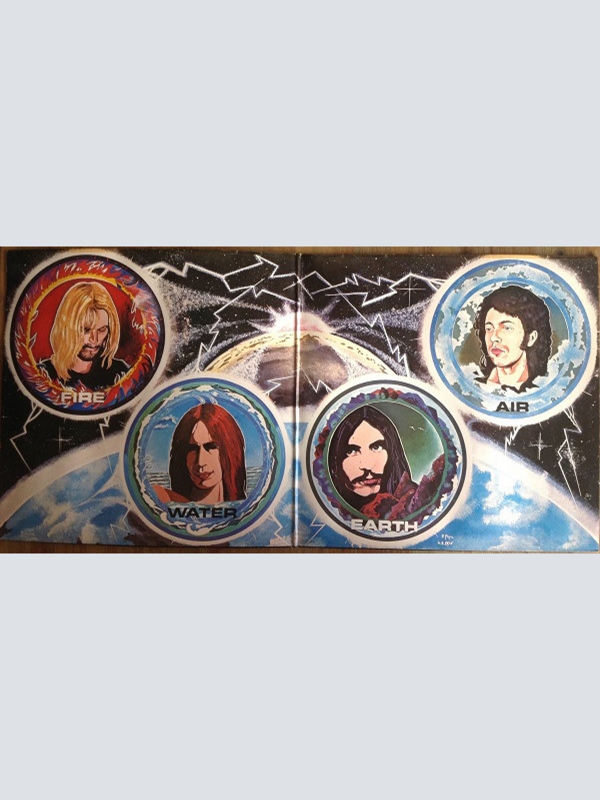 Vinyl / Jane - Fire, Water, Earth & Air