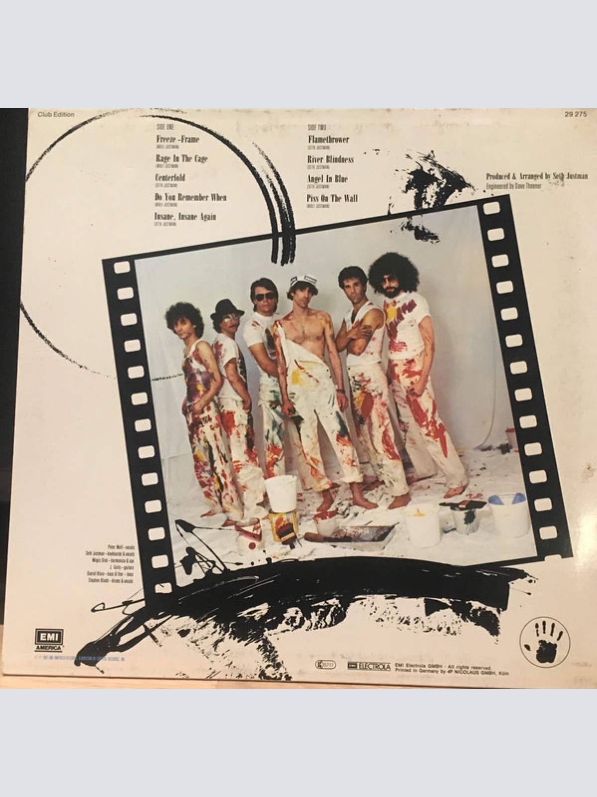 Vinyl / The J. Geils Band - Freeze-Frame