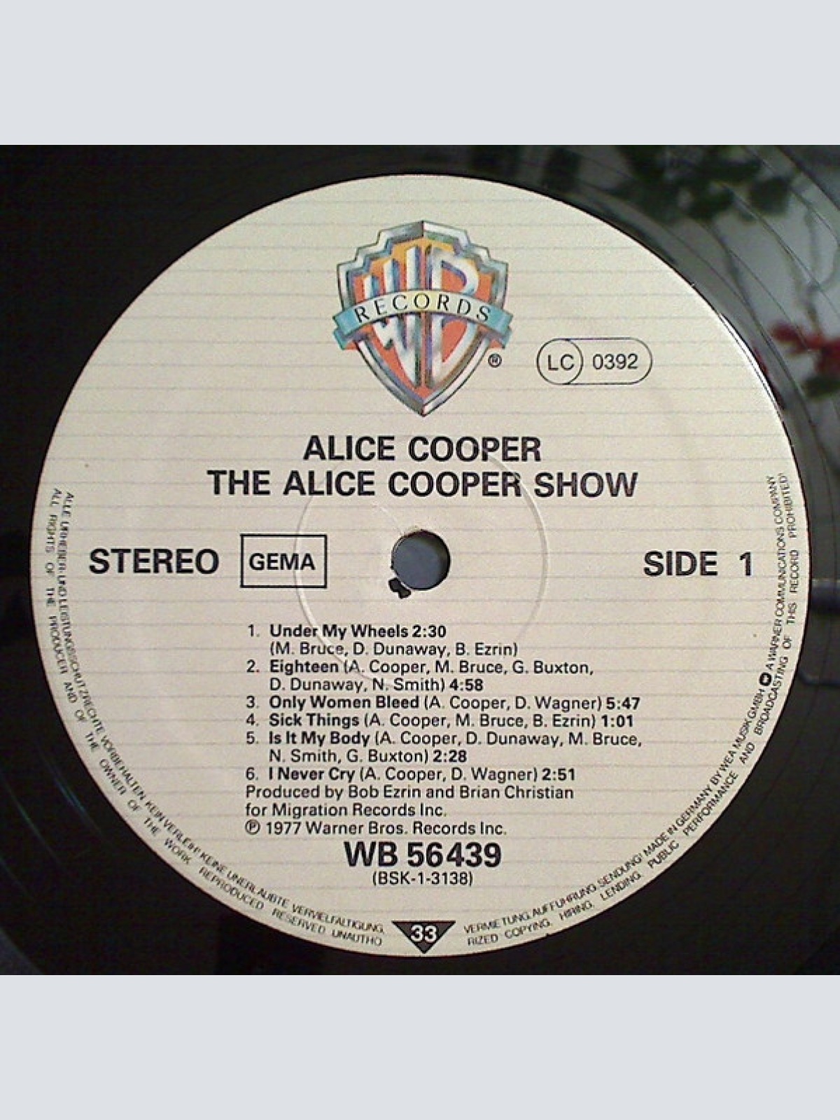 Vinyl / Alice Cooper (2) - The Alice Cooper Show