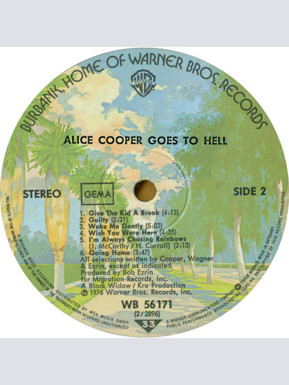 Vinyl / Alice Cooper (2) - Goes To Hell