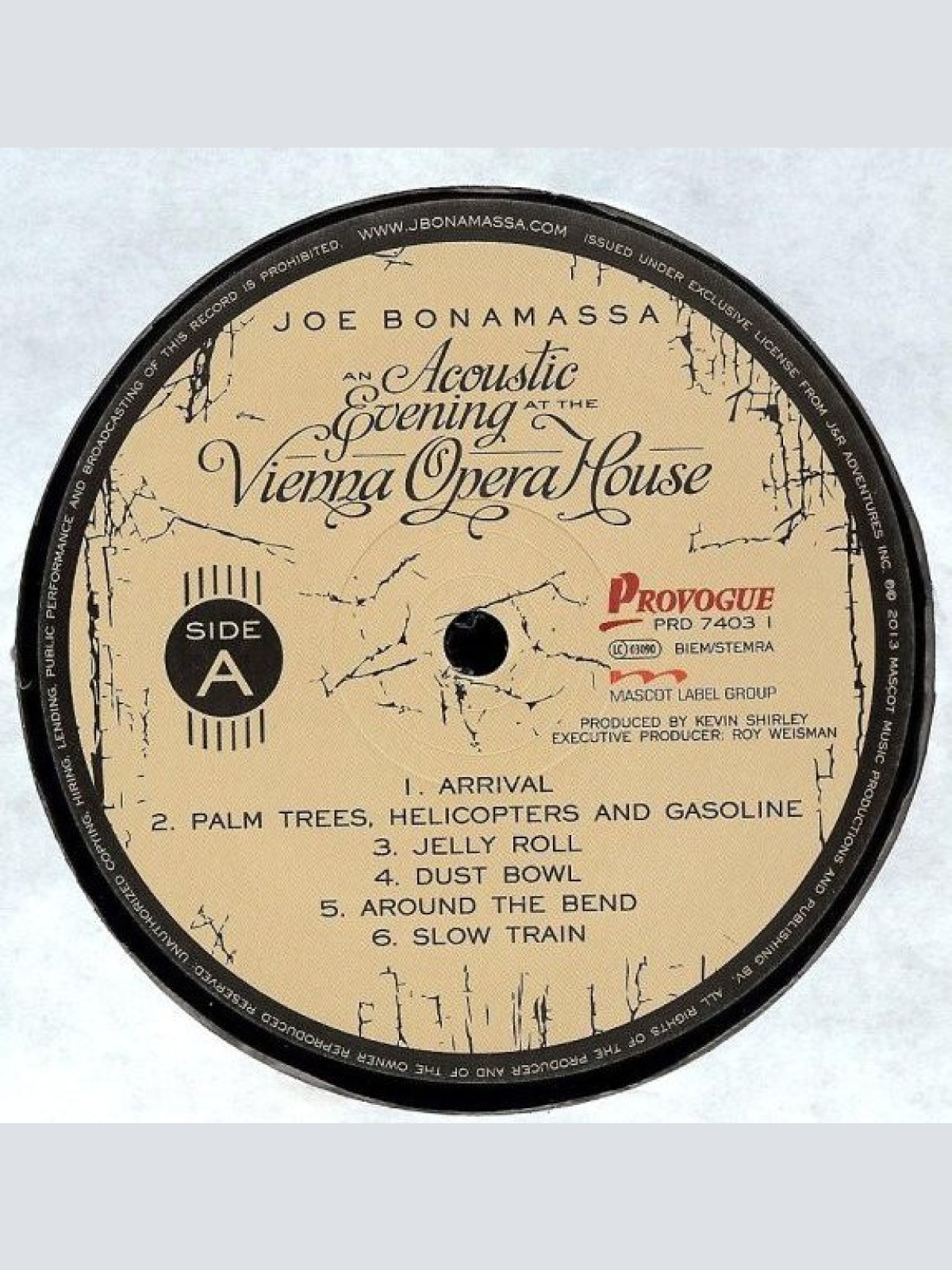 Vinyl / Joe Bonamassa - An Acoustic Evening At The Vienna Opera House