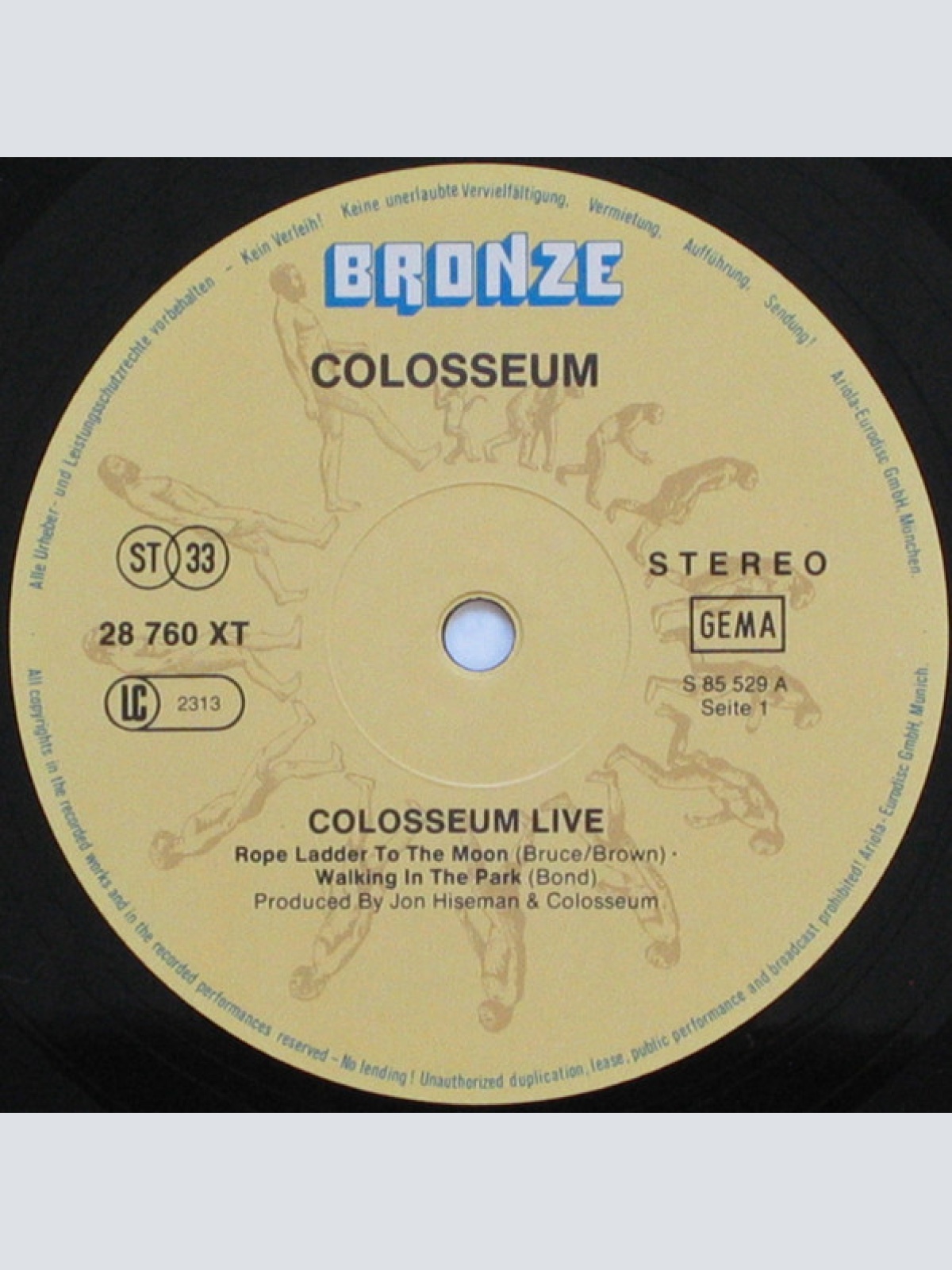 Vinyl / Colosseum - Colosseum Live