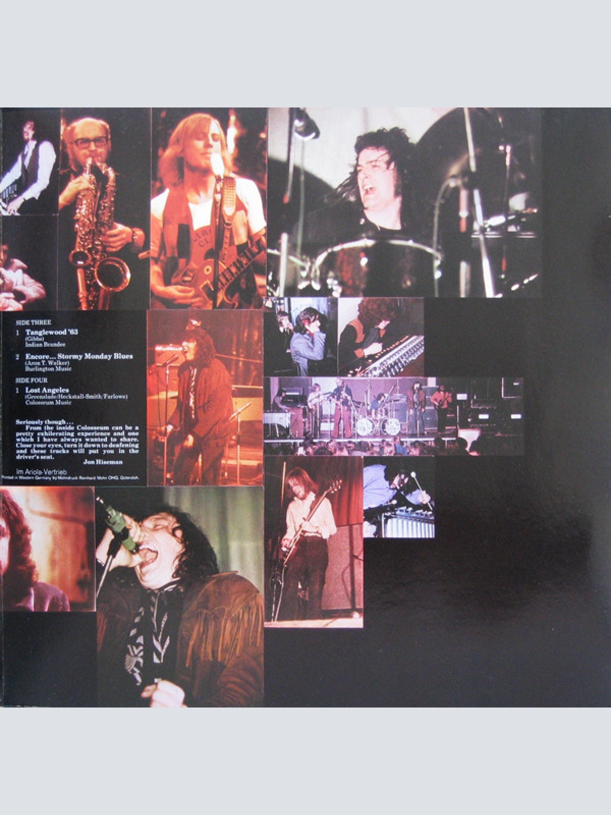 Vinyl / Colosseum - Colosseum Live