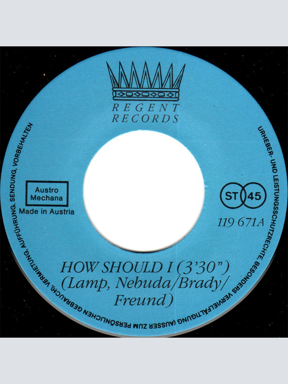 Vinyl / Stout (6) - How Should I