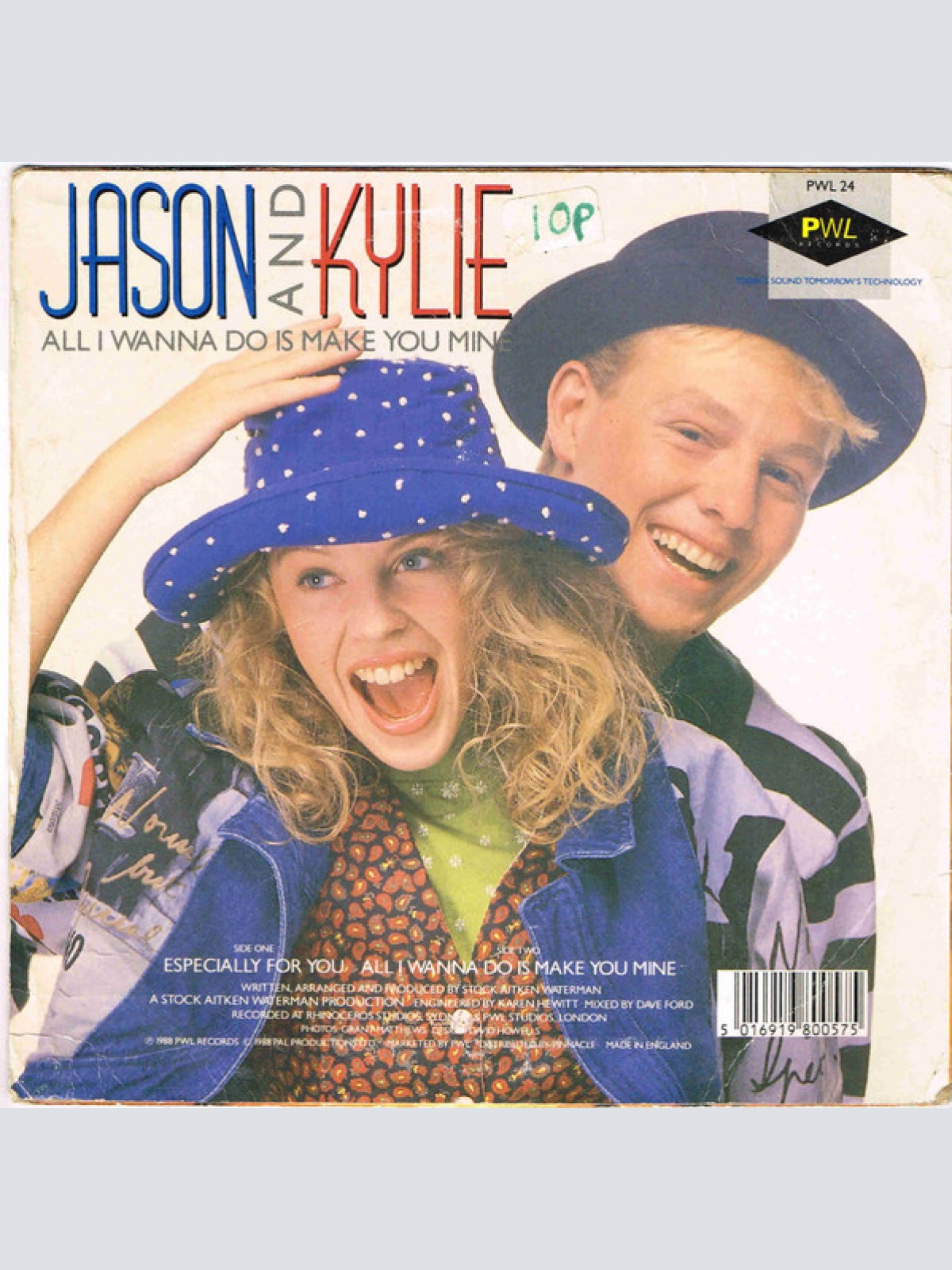 Vinyl / Kylie* And Jason* - Especially For You