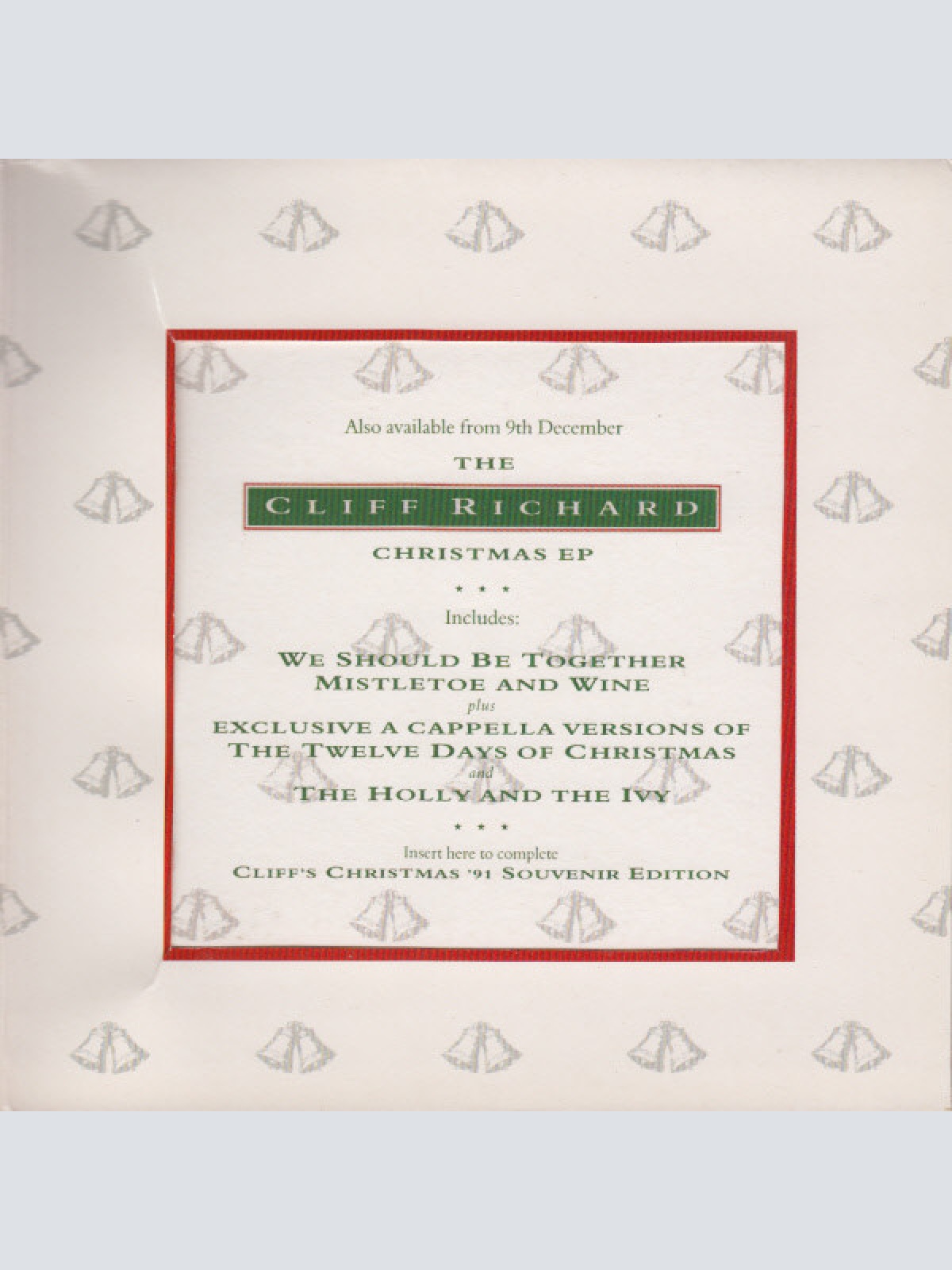 Vinyl / Cliff Richard - We Should Be Together