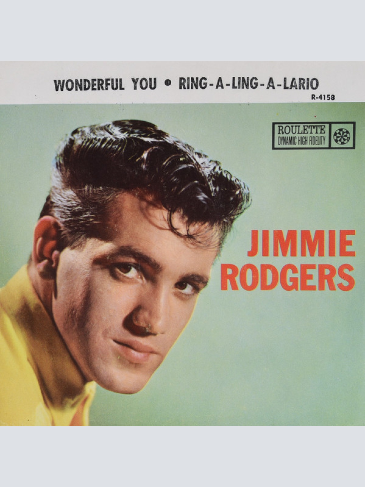 Vinyl / Jimmie Rodgers (2) With Joe Reisman's Orch. & Chorus* - Wonderful You