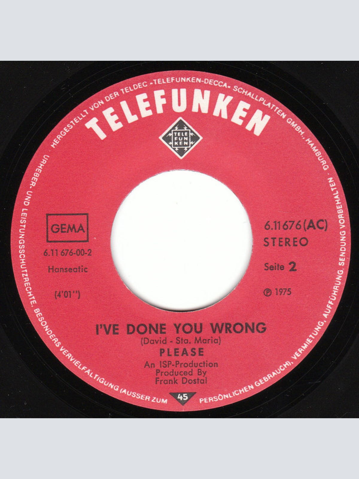 Vinyl / Please - Brazil