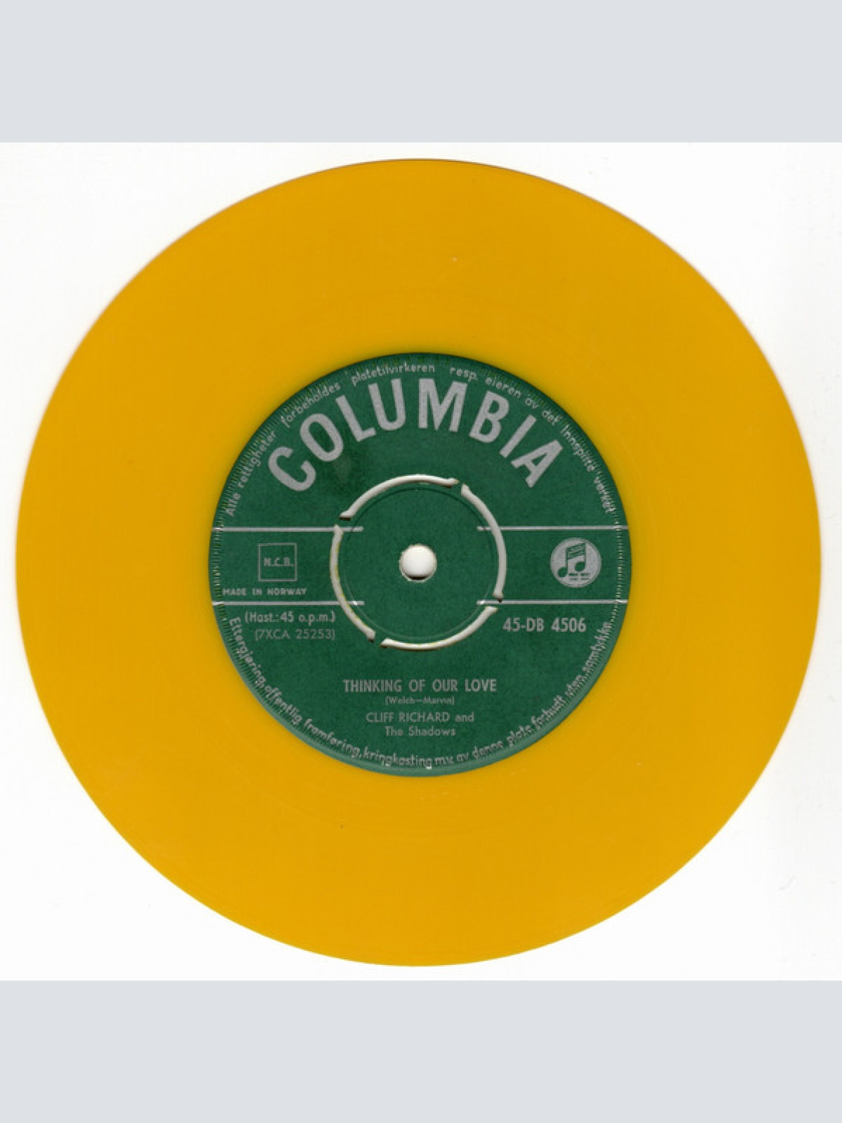 Vinyl / Cliff Richard And The Shadows* - Nine Times Out Of Ten