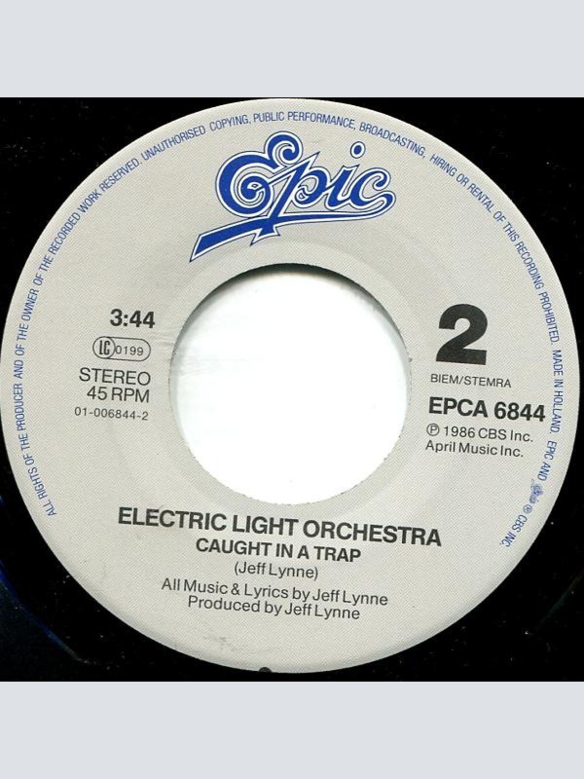 Vinyl / Electric Light Orchestra - Calling America