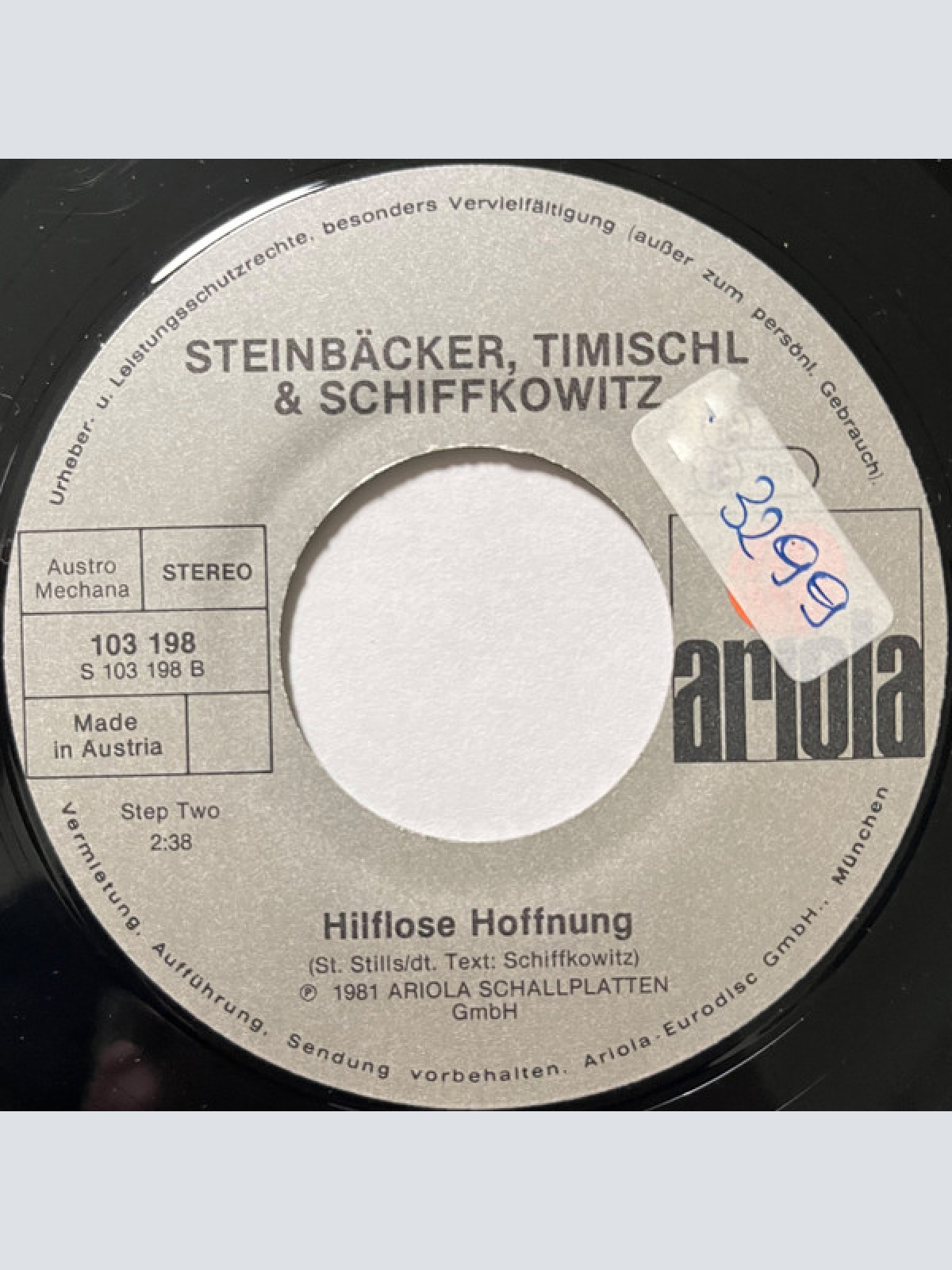 Vinyl / Steinbäcker, Timischl & Schiffkowitz* - Fahr Auf's Land Mit Mir