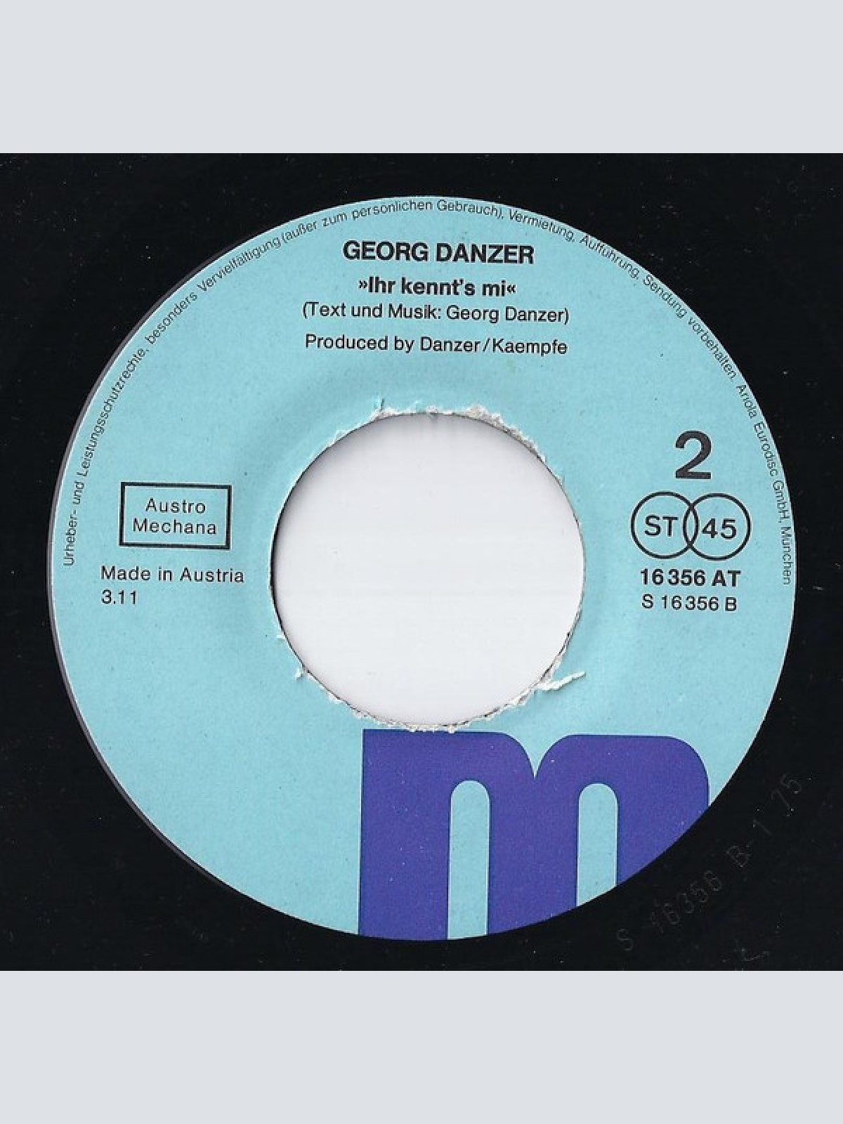 Vinyl / Georg Danzer - Jö Schau