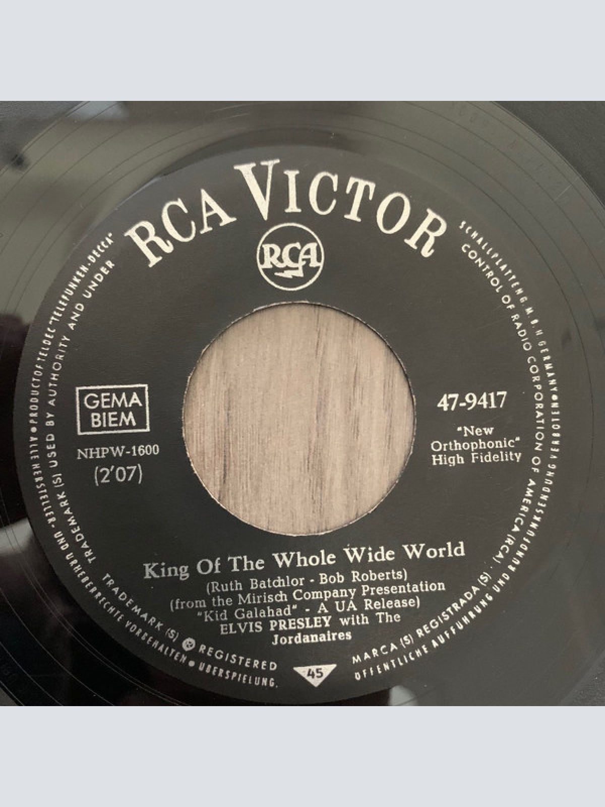 Vinyl / Elvis Presley - King Of The Whole Wide World