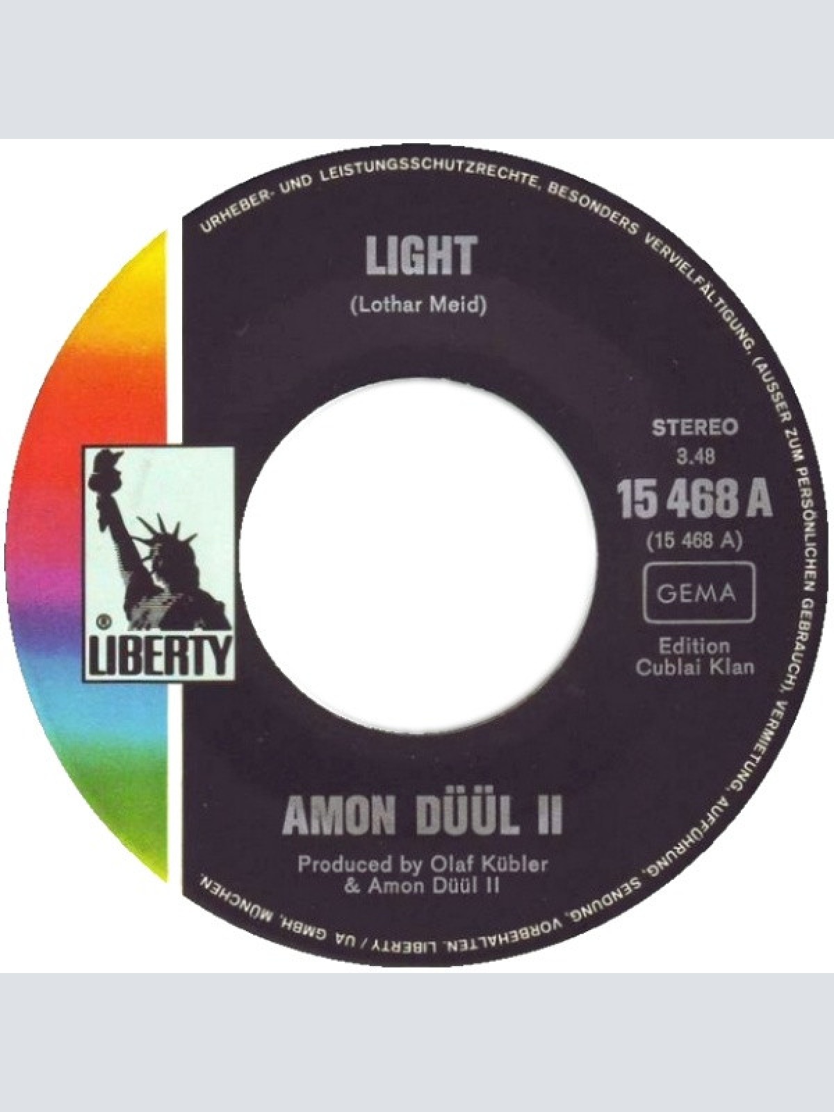 Vinyl / Amon Düül II - Light • Lemmingmania