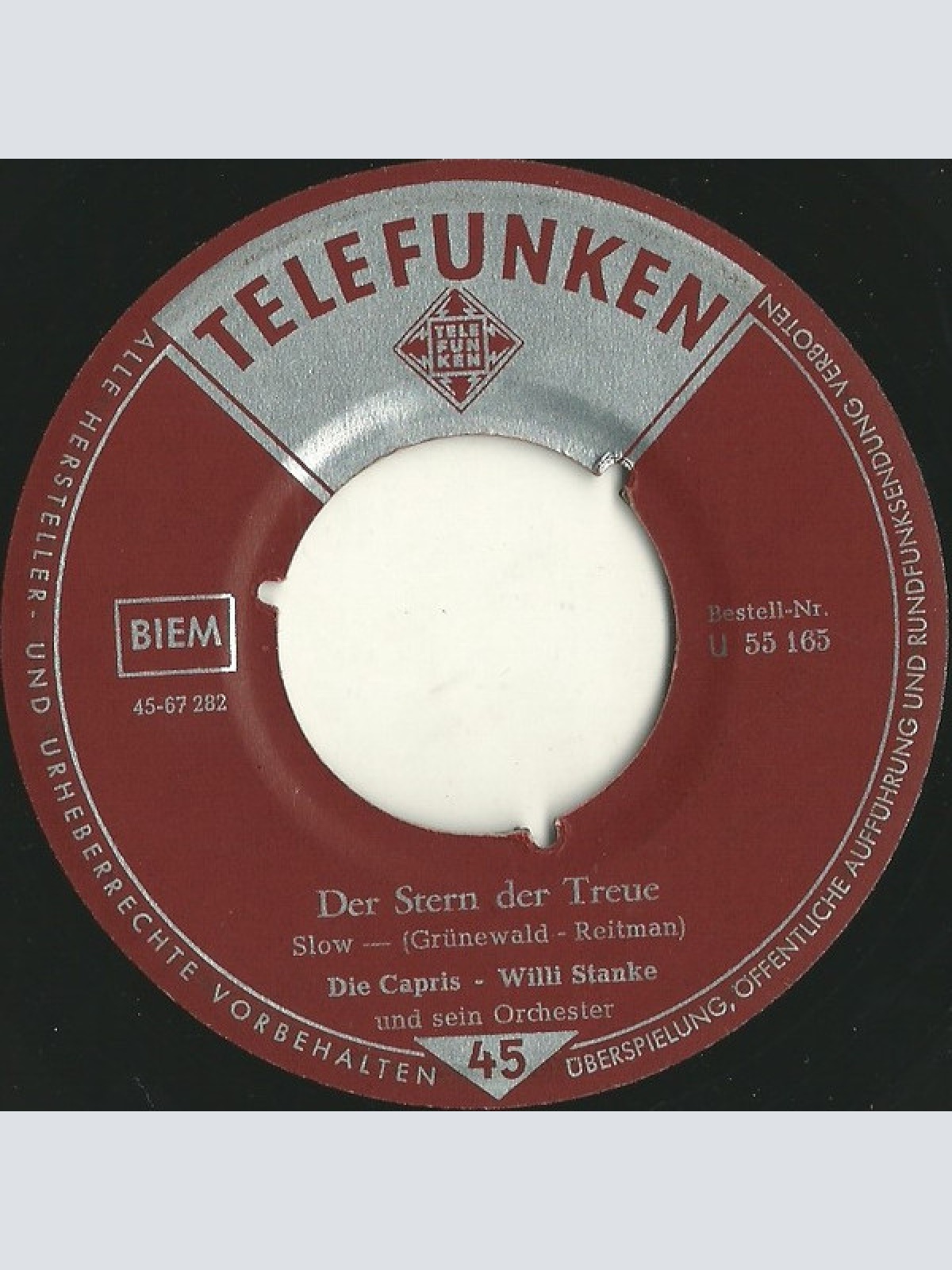 Vinyl / Die Capris - Willi Stanke Und Sein Orchester* - Wer Die Liebe Nicht Kennt