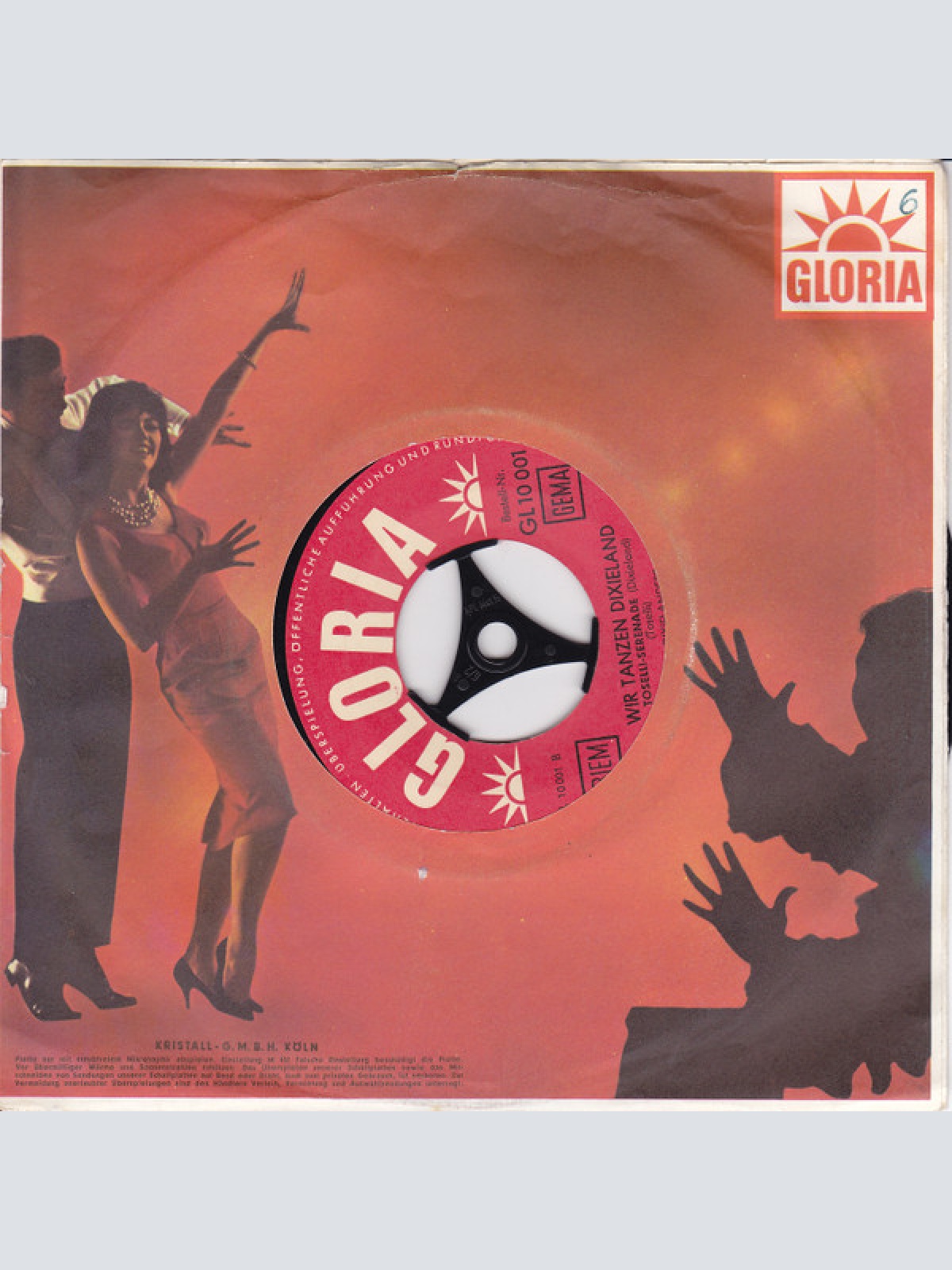 Vinyl / Die Dixielanders - Wir Tanzen Dixieland