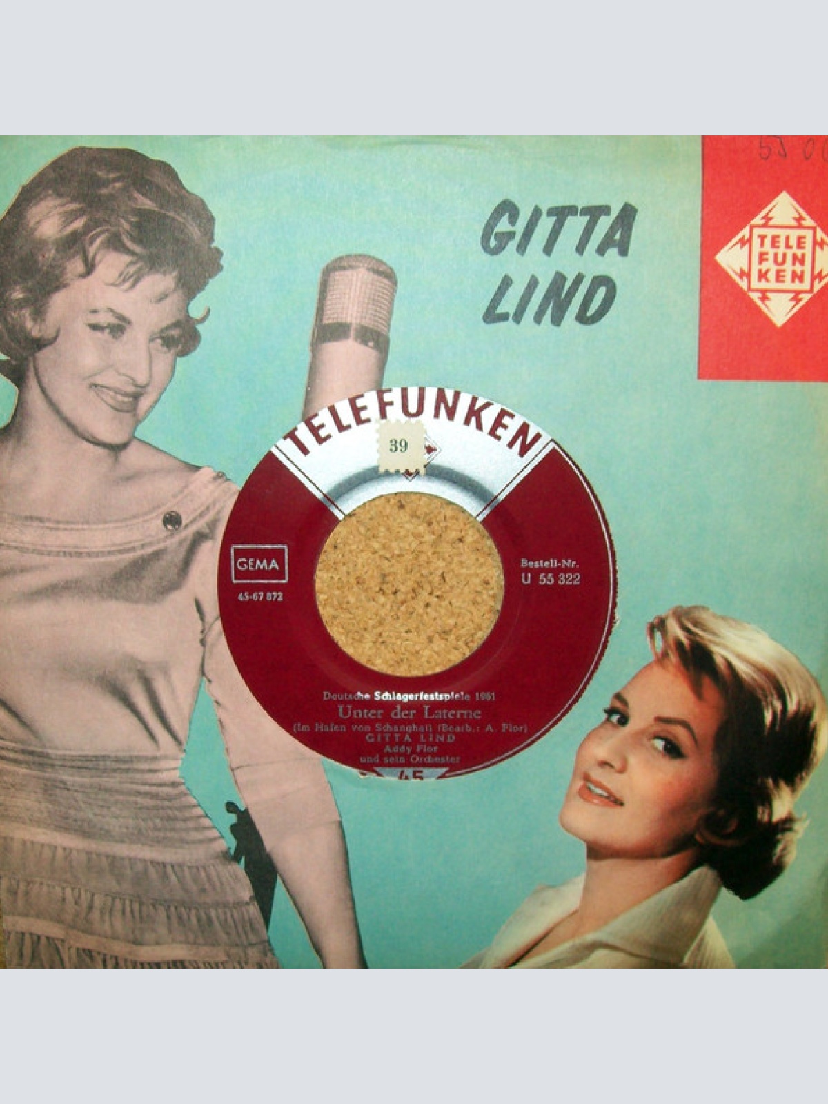 Vinyl / Gitta Lind - Unter Der Laterne