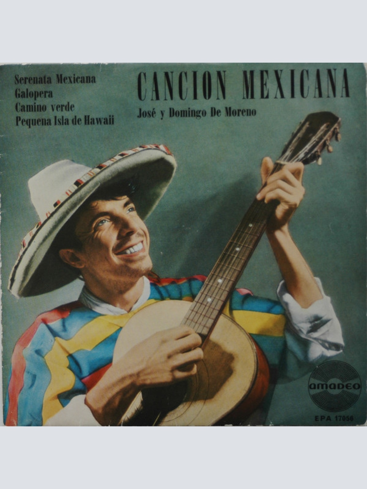 Vinyl / Jose Y Domingo De Moreno - Cancion Mexicana II