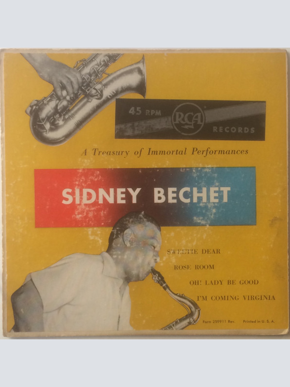 Vinyl / Sidney Bechet And His New Orleans Feetwarmers - A Treasury Of Immortal Performances
