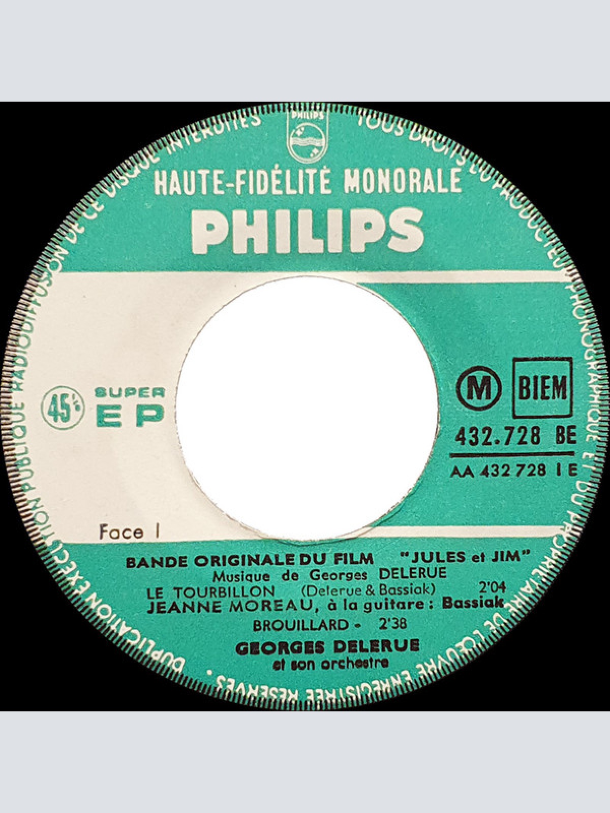 Vinyl / Jeanne Moreau - Bande Originale Du Film "Jules Et Jim"