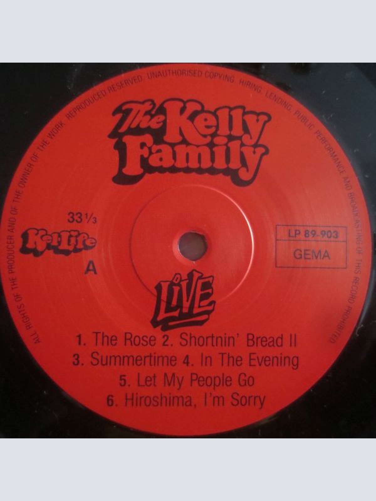 Vinyl / The Kelly Family - Live