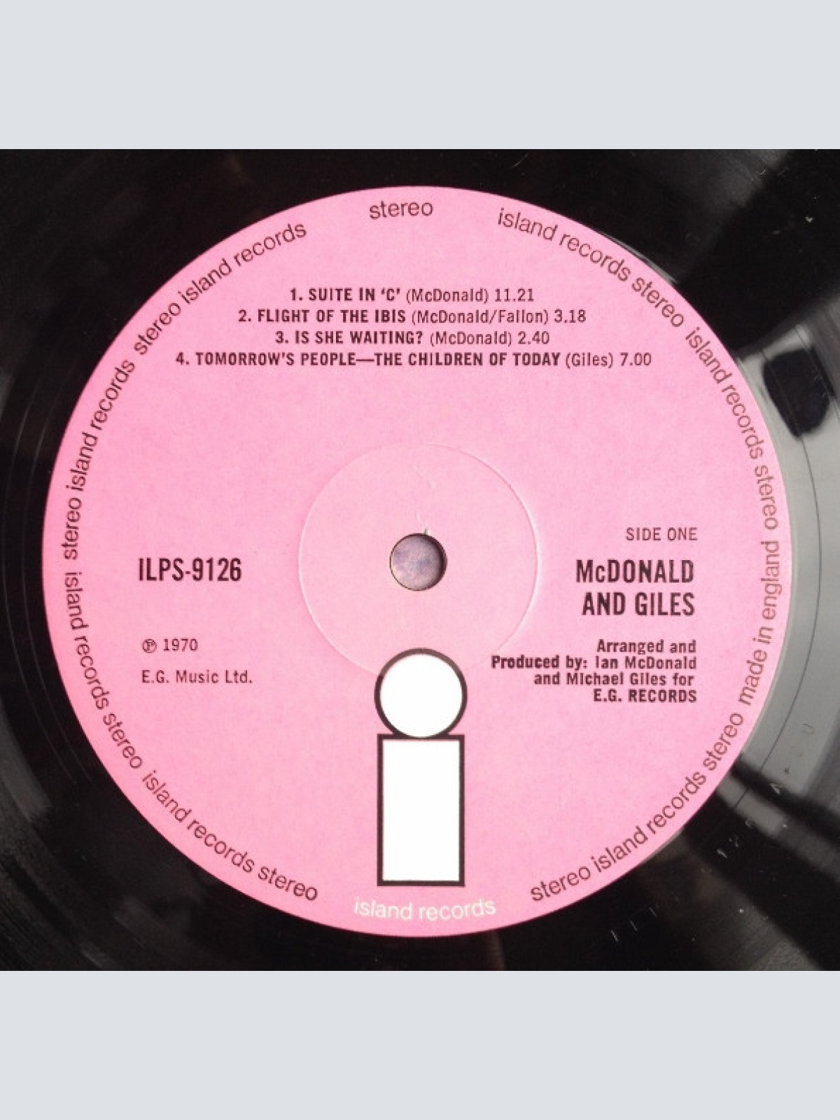 Vinyl / McDonald And Giles* - McDonald And Giles