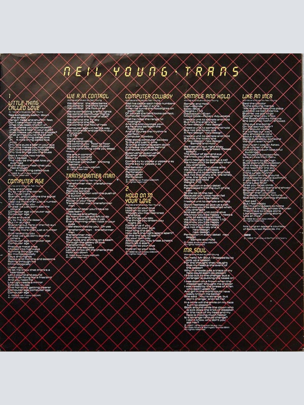 Vinyl / Neil Young - Trans