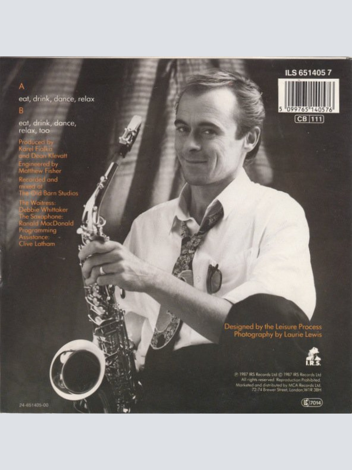 Vinyl / Karel Fialka - Eat, Drink, Dance, Relax