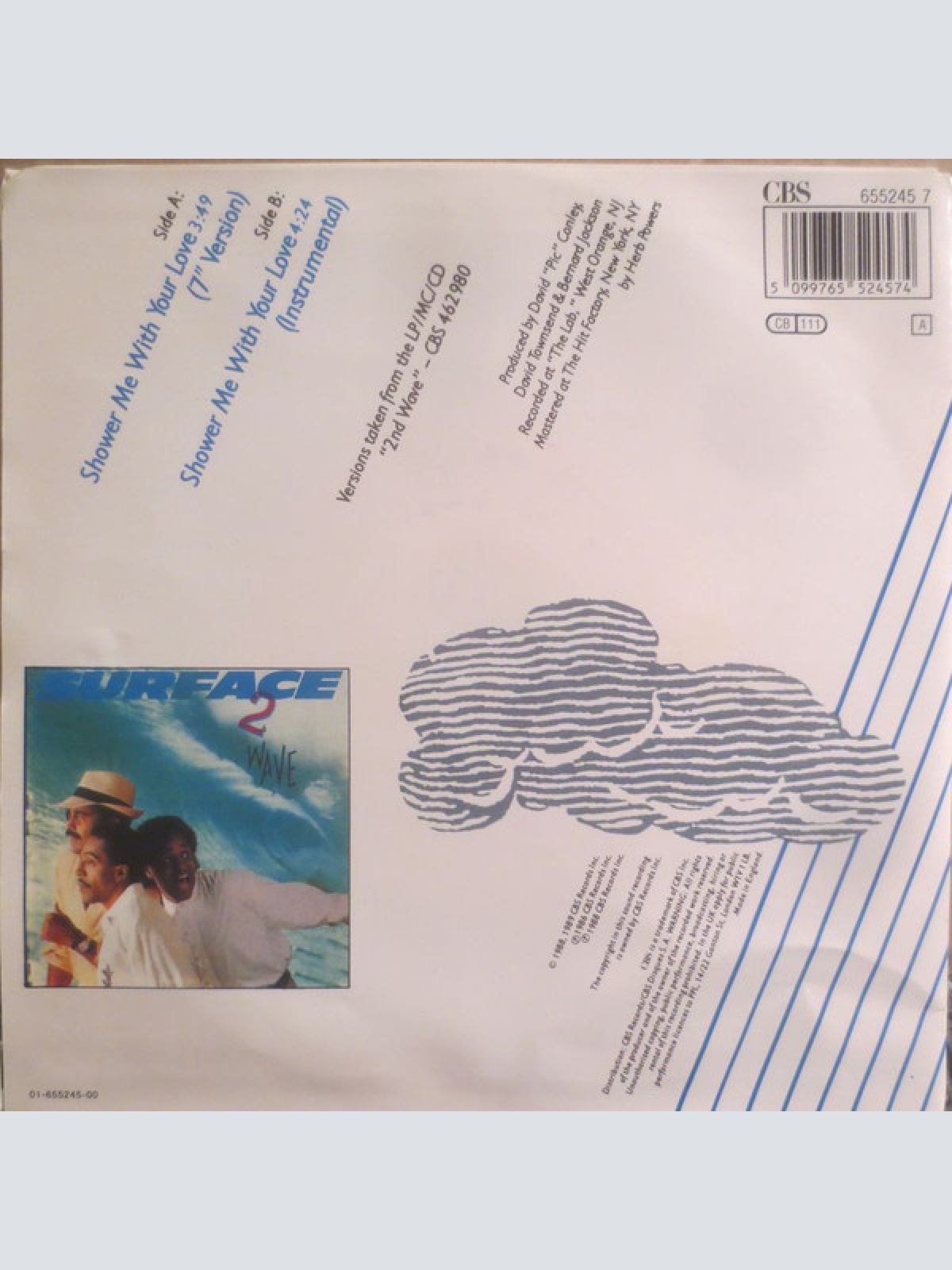 Vinyl / Surface - Shower Me With Your Love