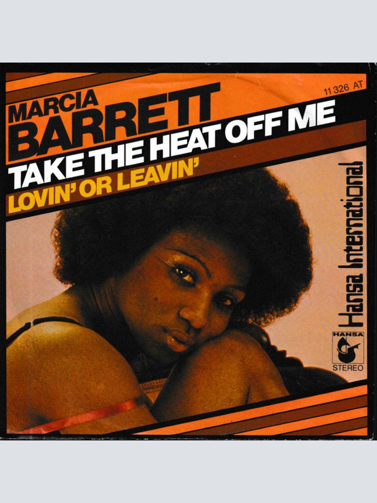 Vinyl / Marcia Barrett - Take The Heat Off Me