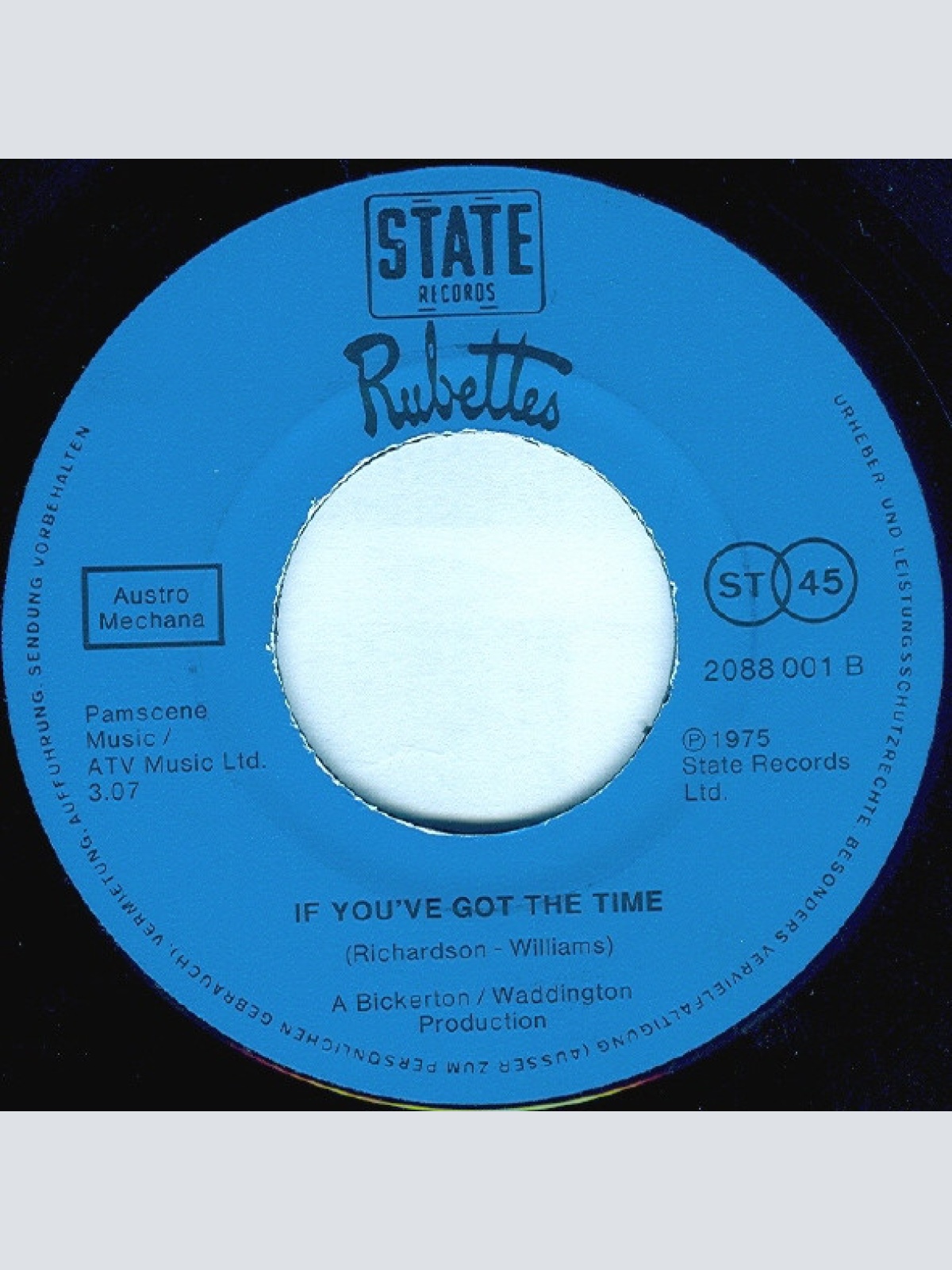 Vinyl / Rubettes* - I Can Do It