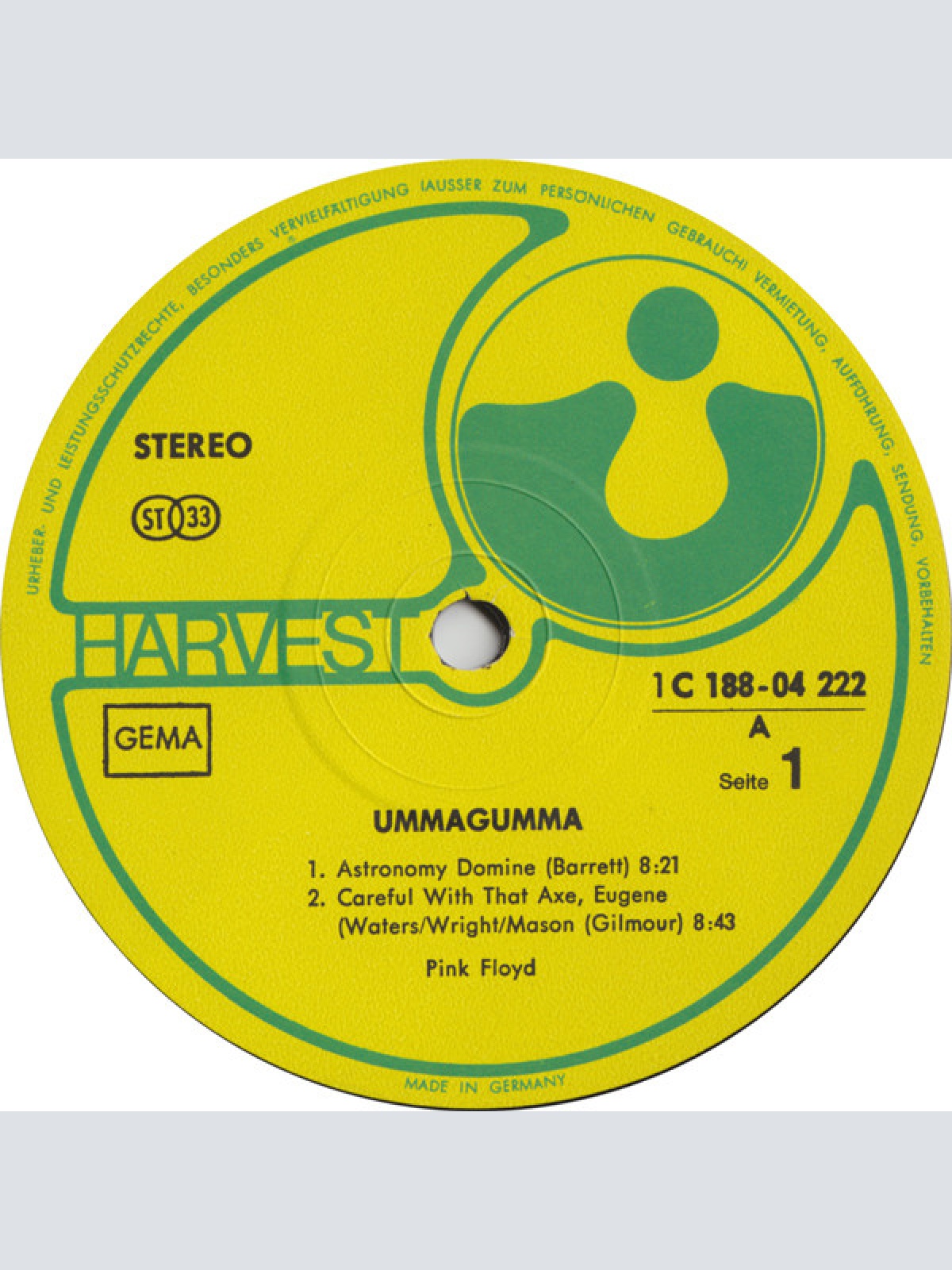 Vinyl / Pink Floyd - Ummagumma