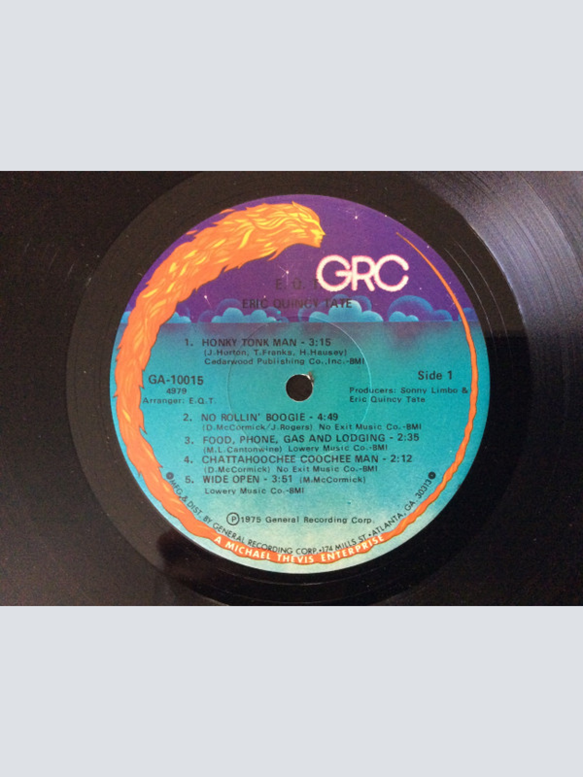 Vinyl / Eric Quincy Tate - E.Q.T.